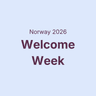 Welcome Week