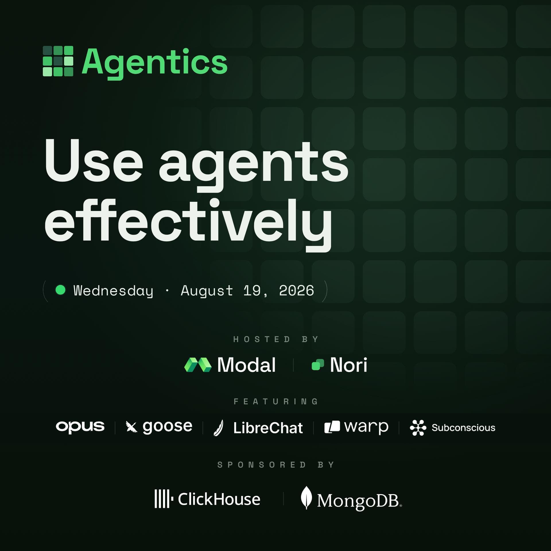 Agentics: Use Agents Effectively