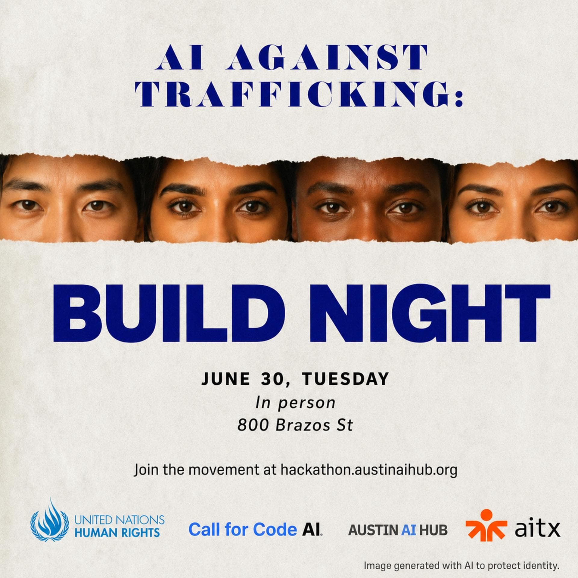 AI Against Trafficking: Hackathon Build Night