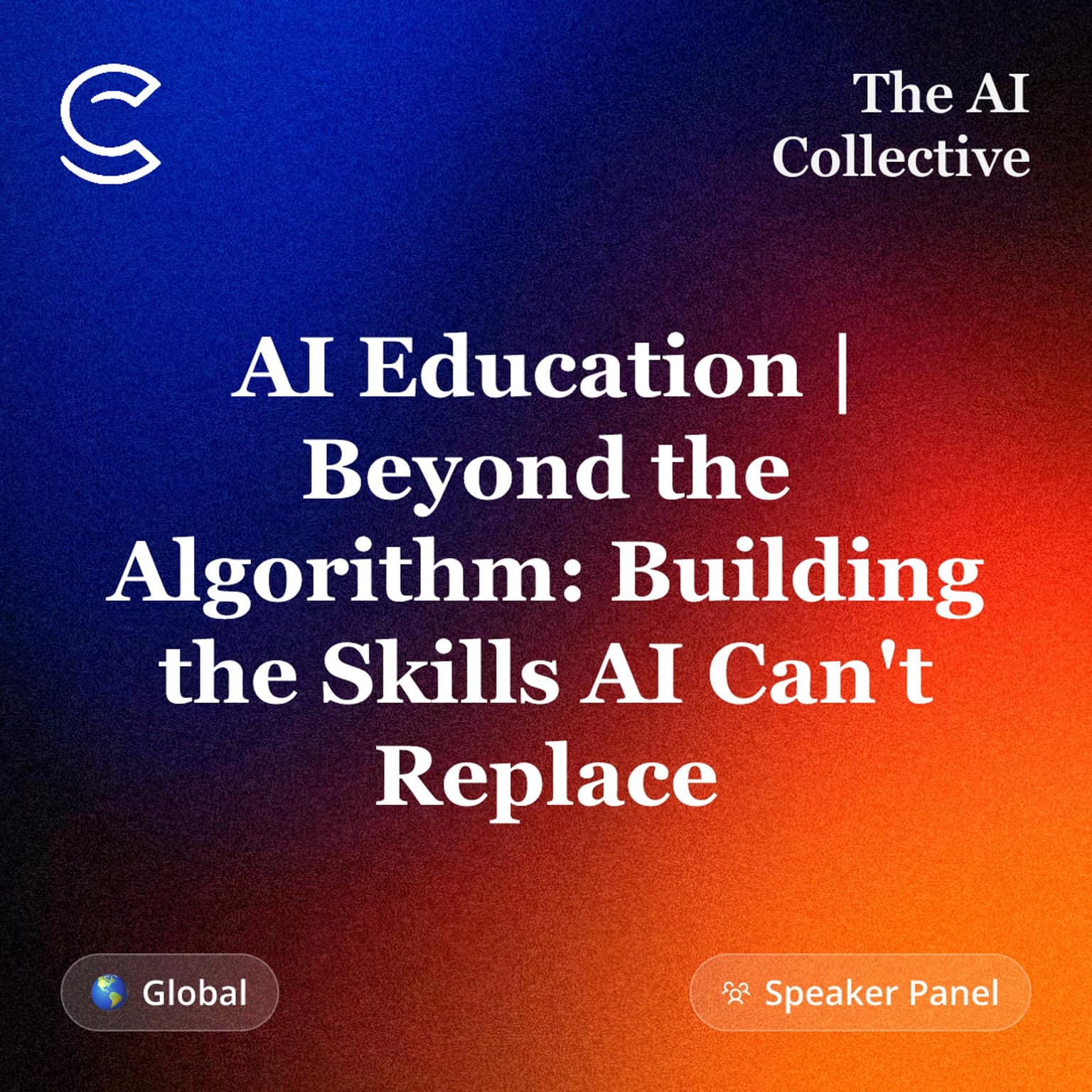 AI Education | Beyond the Algorithm: Building the Skills AI Can't Replace
