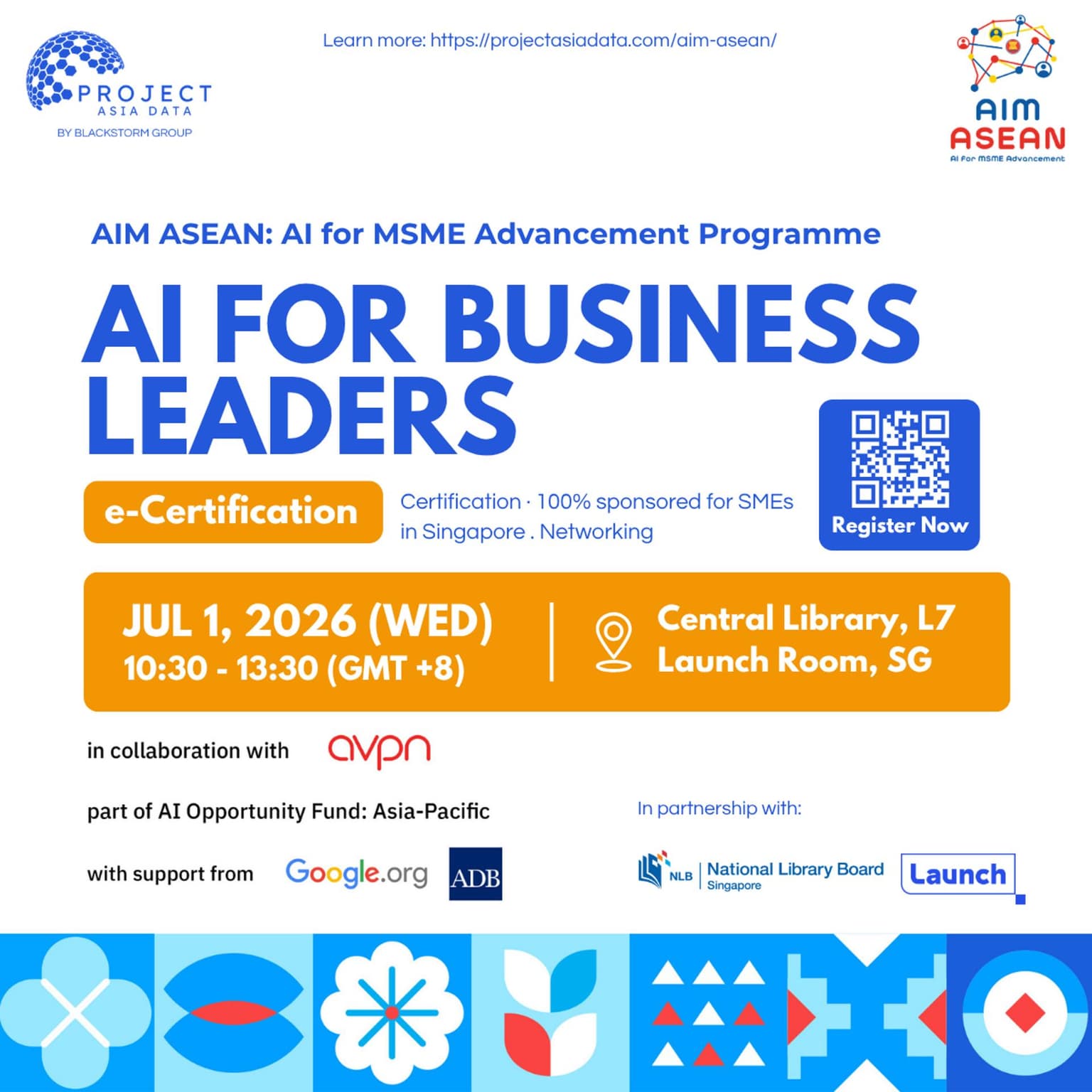 AI Training for Business Leaders: From Smart Operations to Scalable Business Growth – AIM ASEAN Certification
