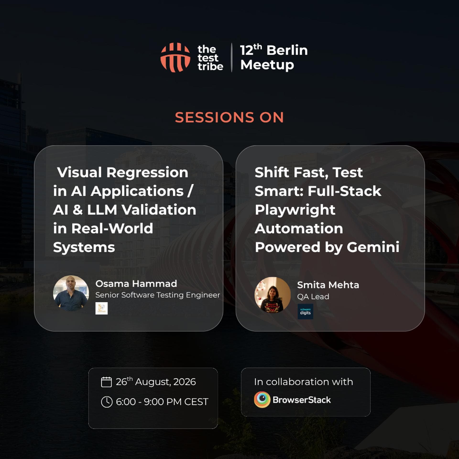 AI Validation, Modern Automation & the Future of Quality Engineering | 12th Berlin Meet-Up