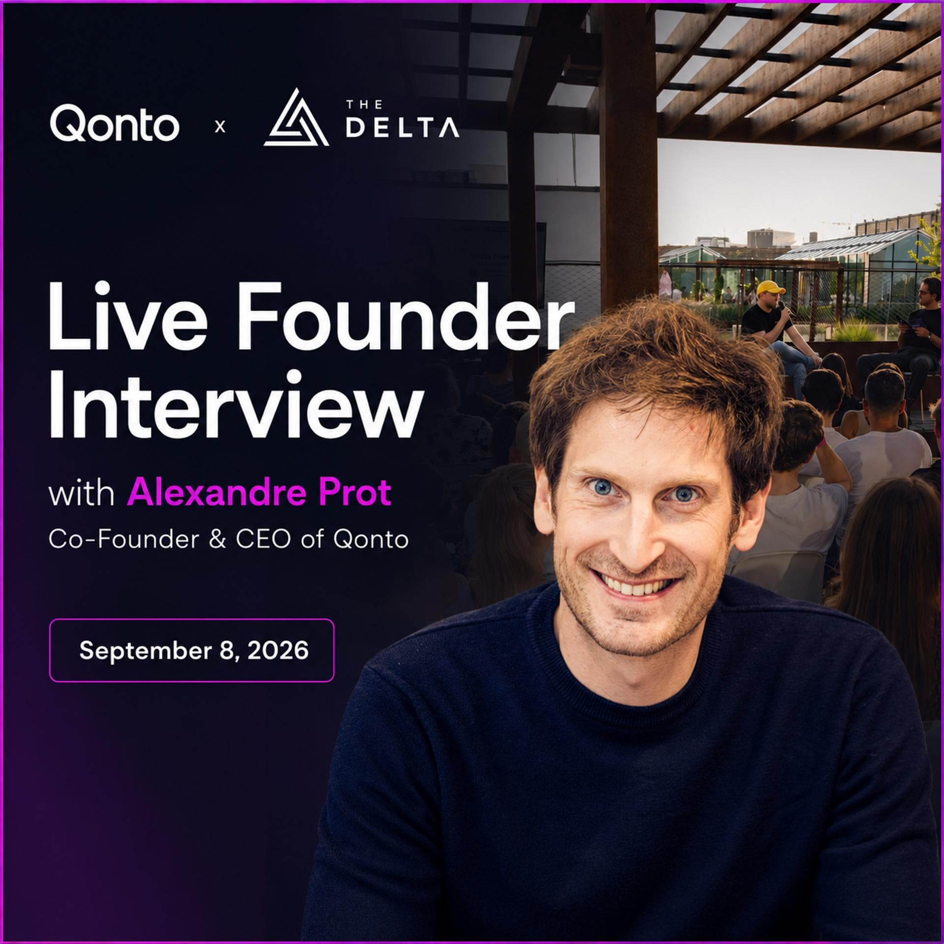 Alexandre Prot - Qonto x The Delta Founders on the Top