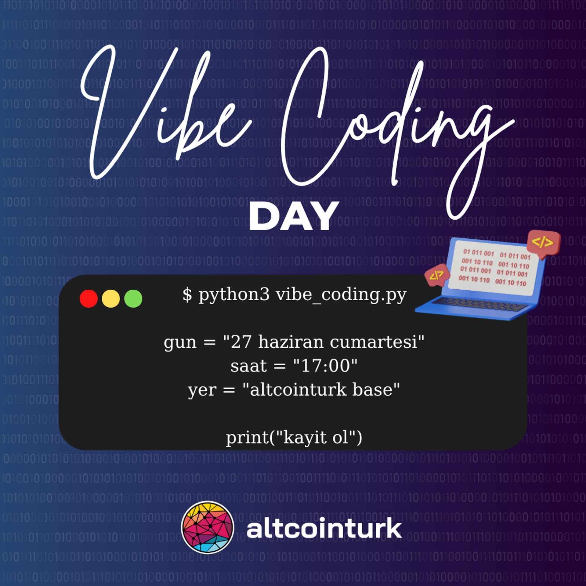 Altcointurk Vibe Coding Day