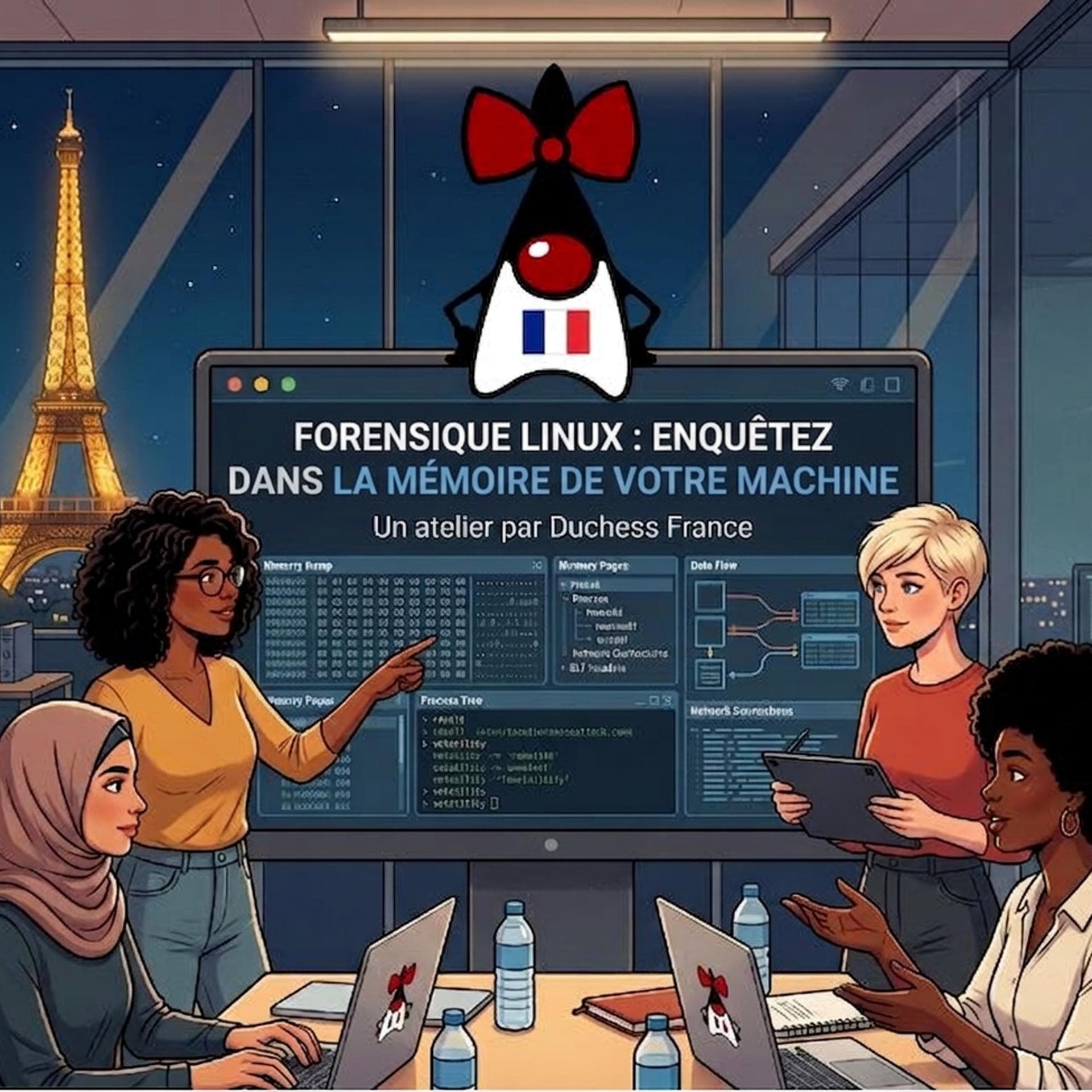 Atelier Forensique Linux : enquêtez dans la mémoire de votre machine