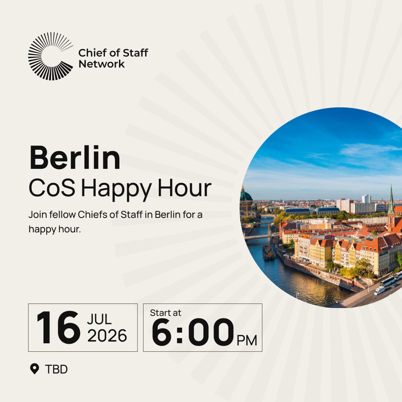 Berlin Chief of Staff Summer Happy Hour