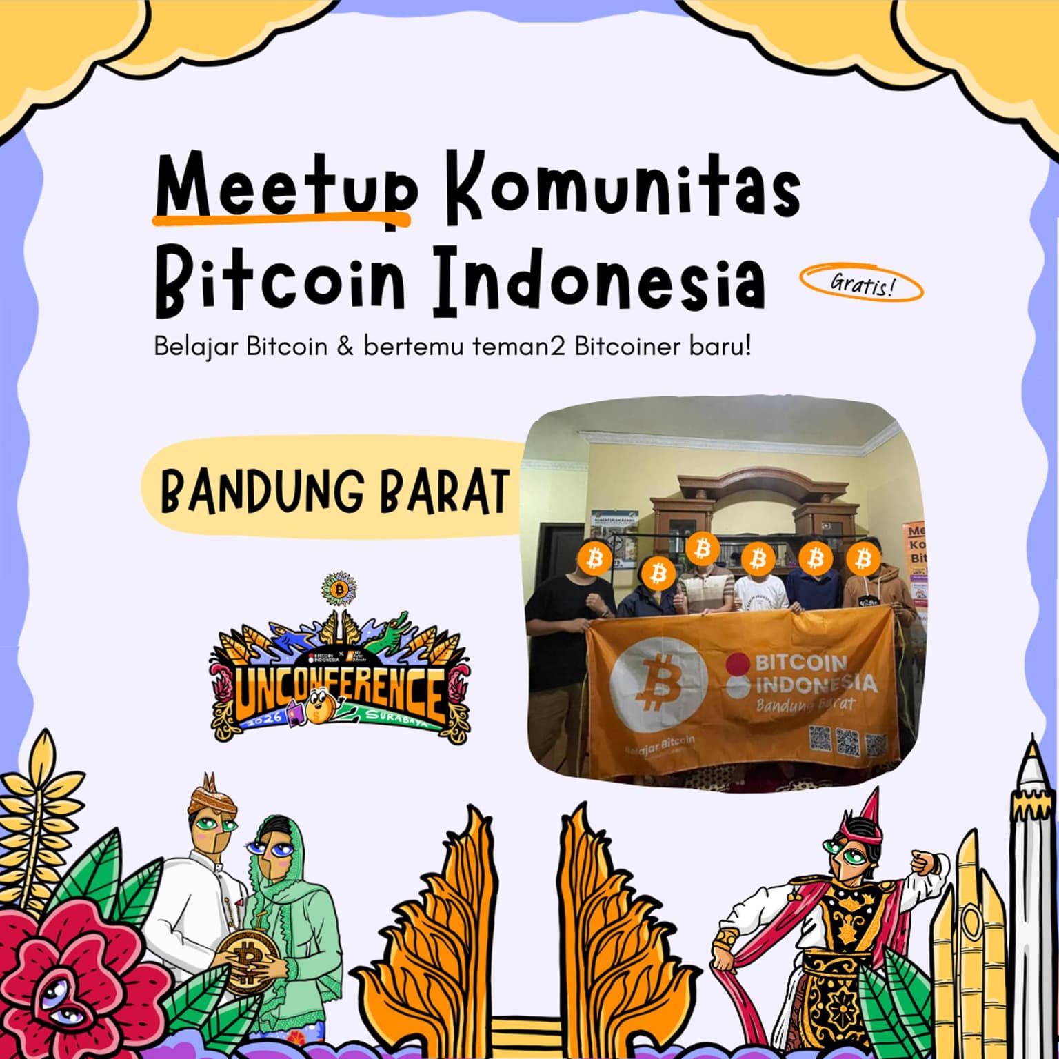 Bitcoin Indonesia Community Meetup Bandung Barat 30 Agustus 2026