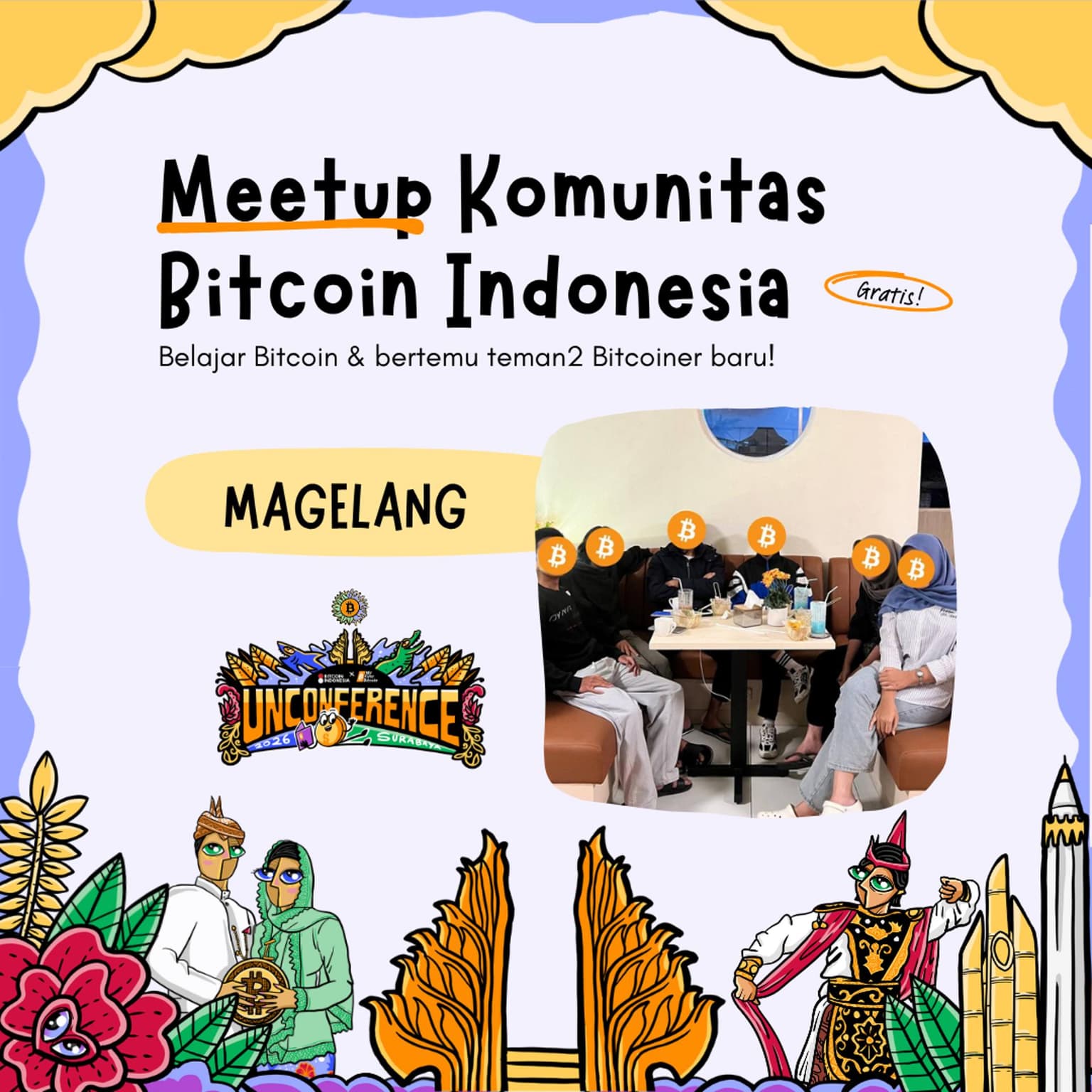 Bitcoin Indonesia Community Meetup Magelang 30 Agustus 2026