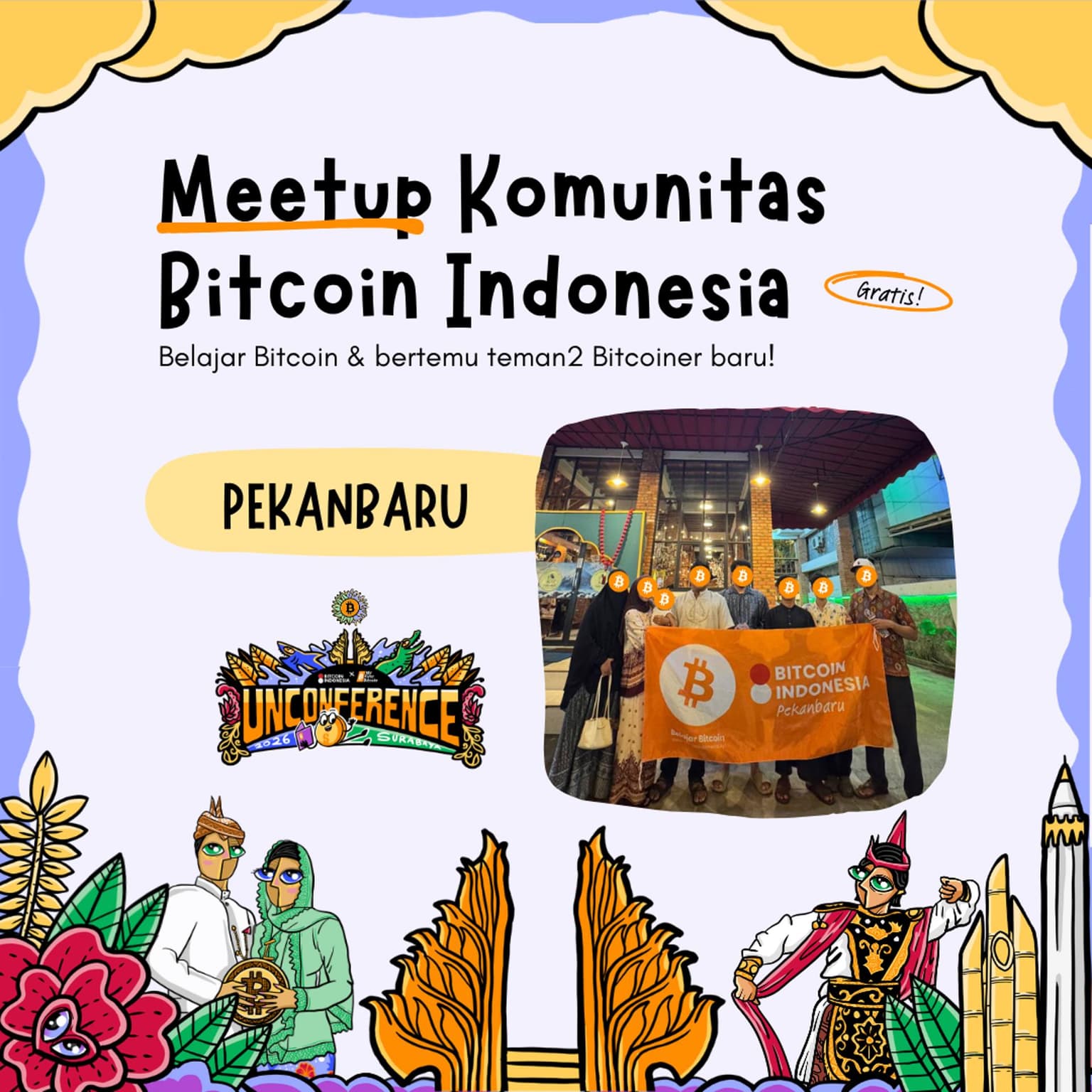 Bitcoin Indonesia Community Meetup Pekanbaru 01 Agustus 2026