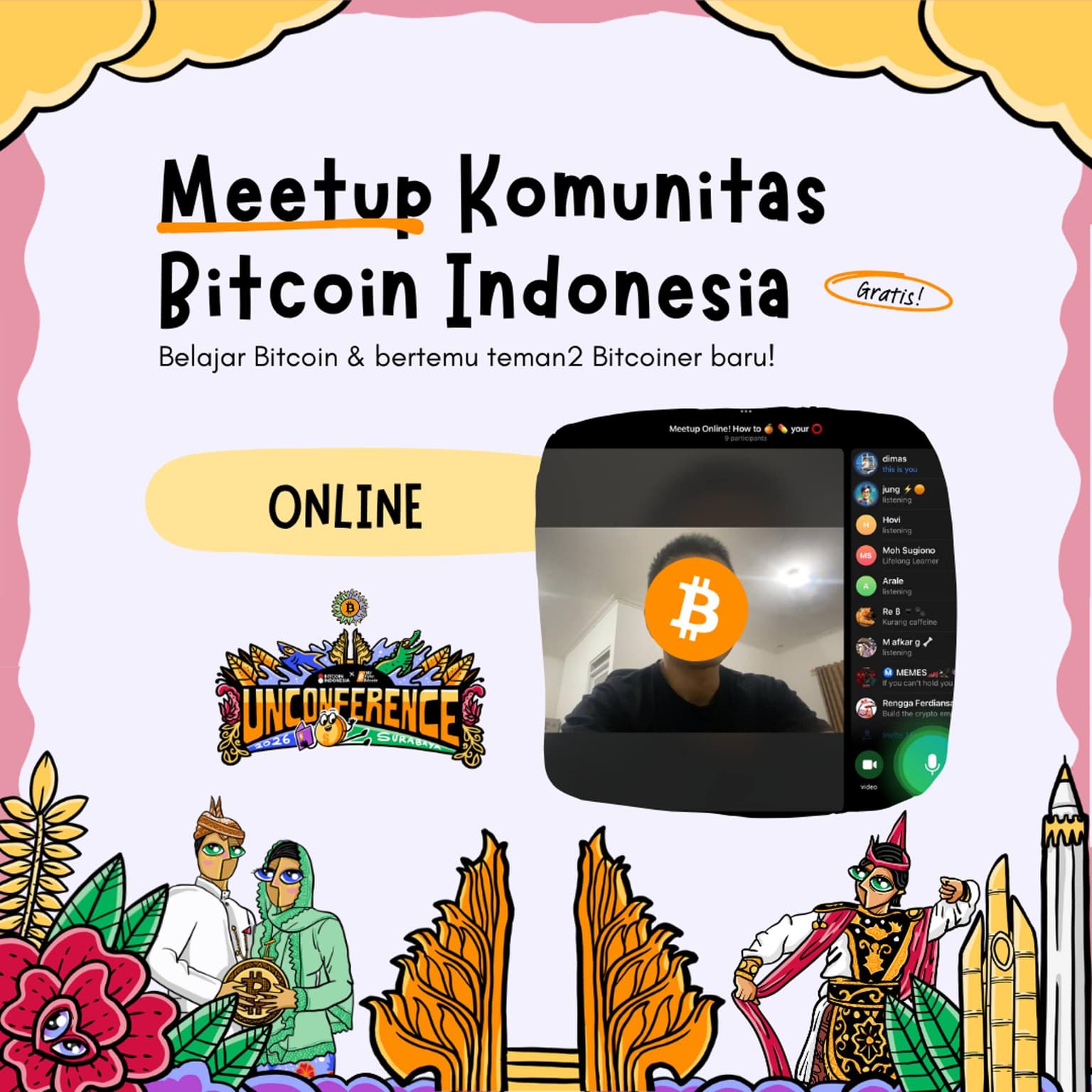 Bitcoin Indonesia Community Online Meetup