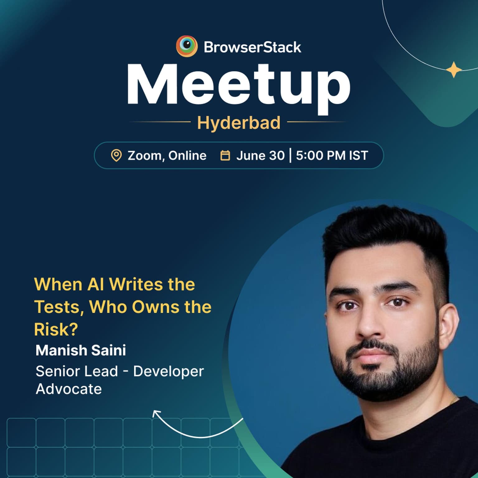BrowserStack Meetup Hyderabad : QA Trends That Matter