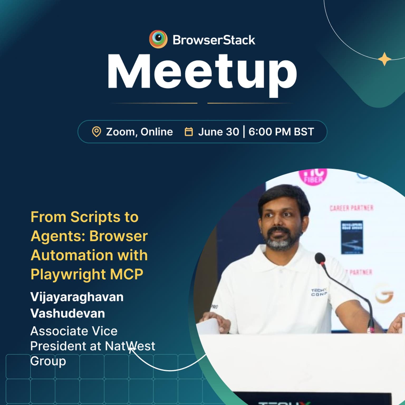 BrowserStack QA Online meetup - Manchester