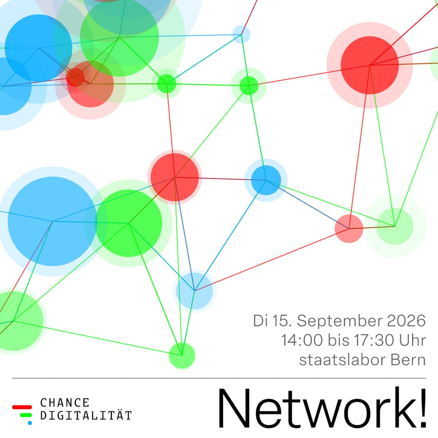 Chance Digitalität Netzwerkevent / Forum du réseau Opportunité numérique