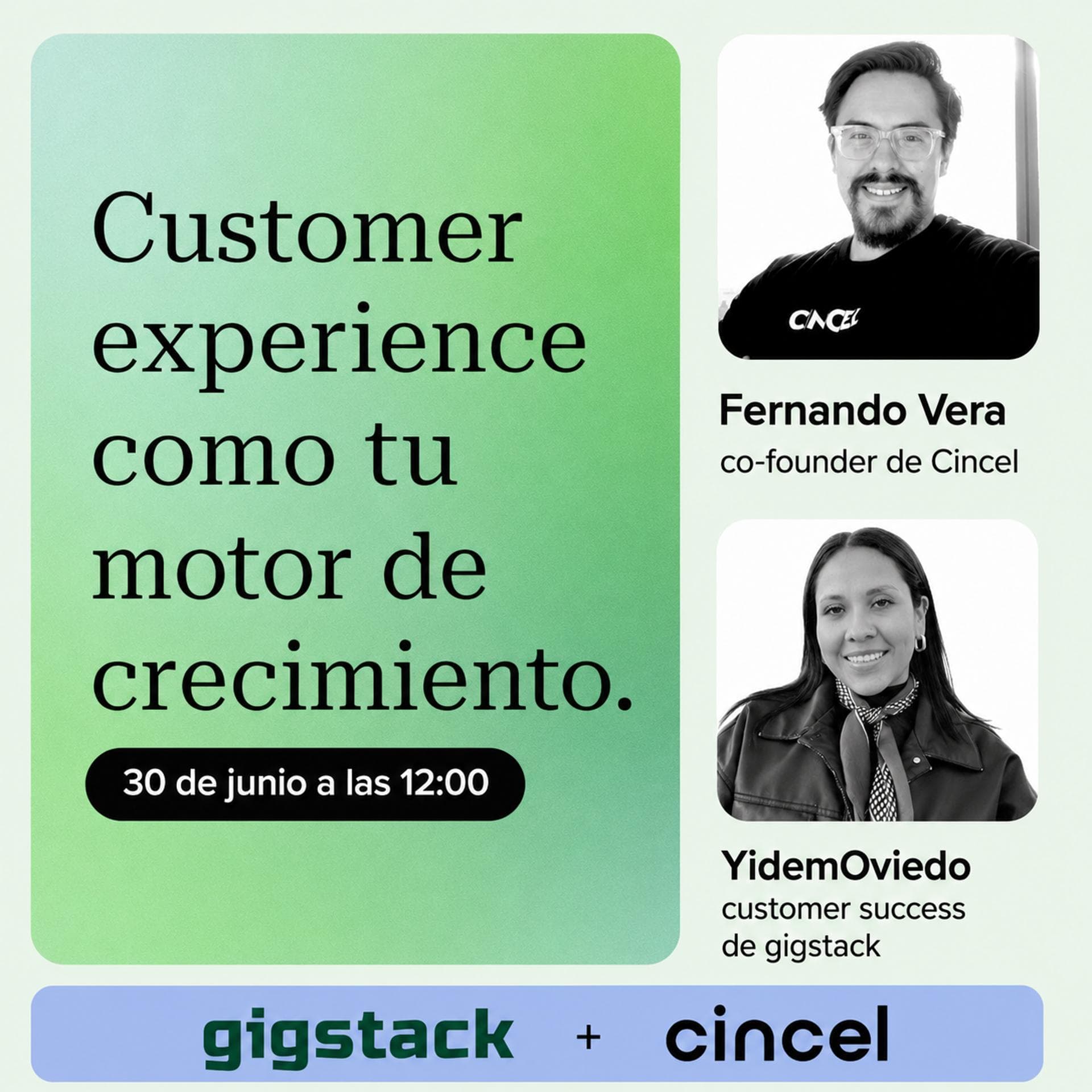 Customer experience como tu motor de crecimiento.