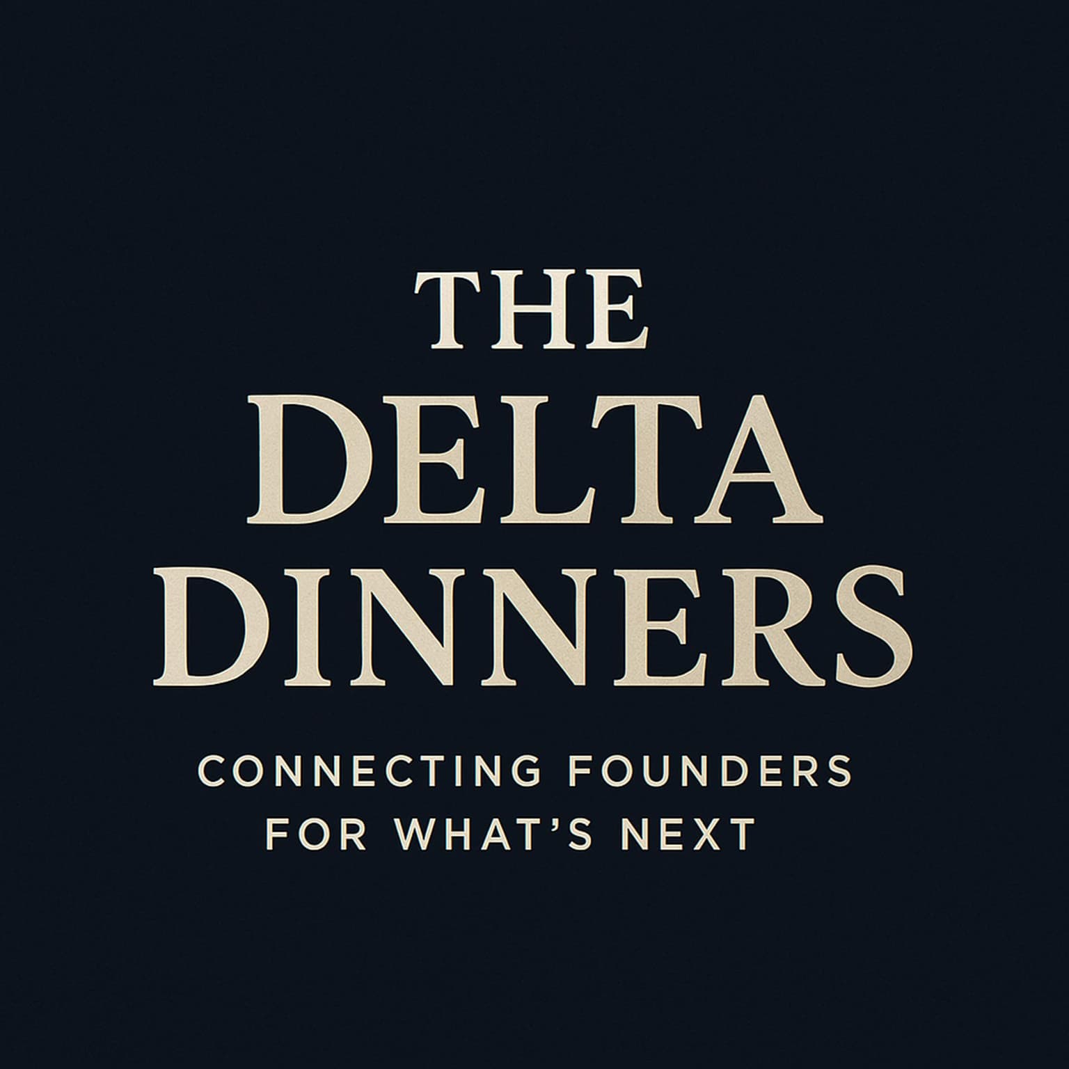 Delta Dinners Series Δ δ NYC Edition