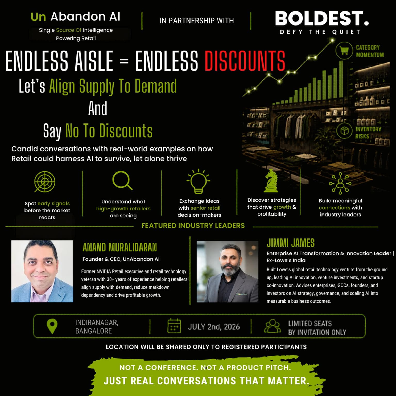Endless Aisle = Endless Discounts. Align Supply to Demand. Say No to Discounts