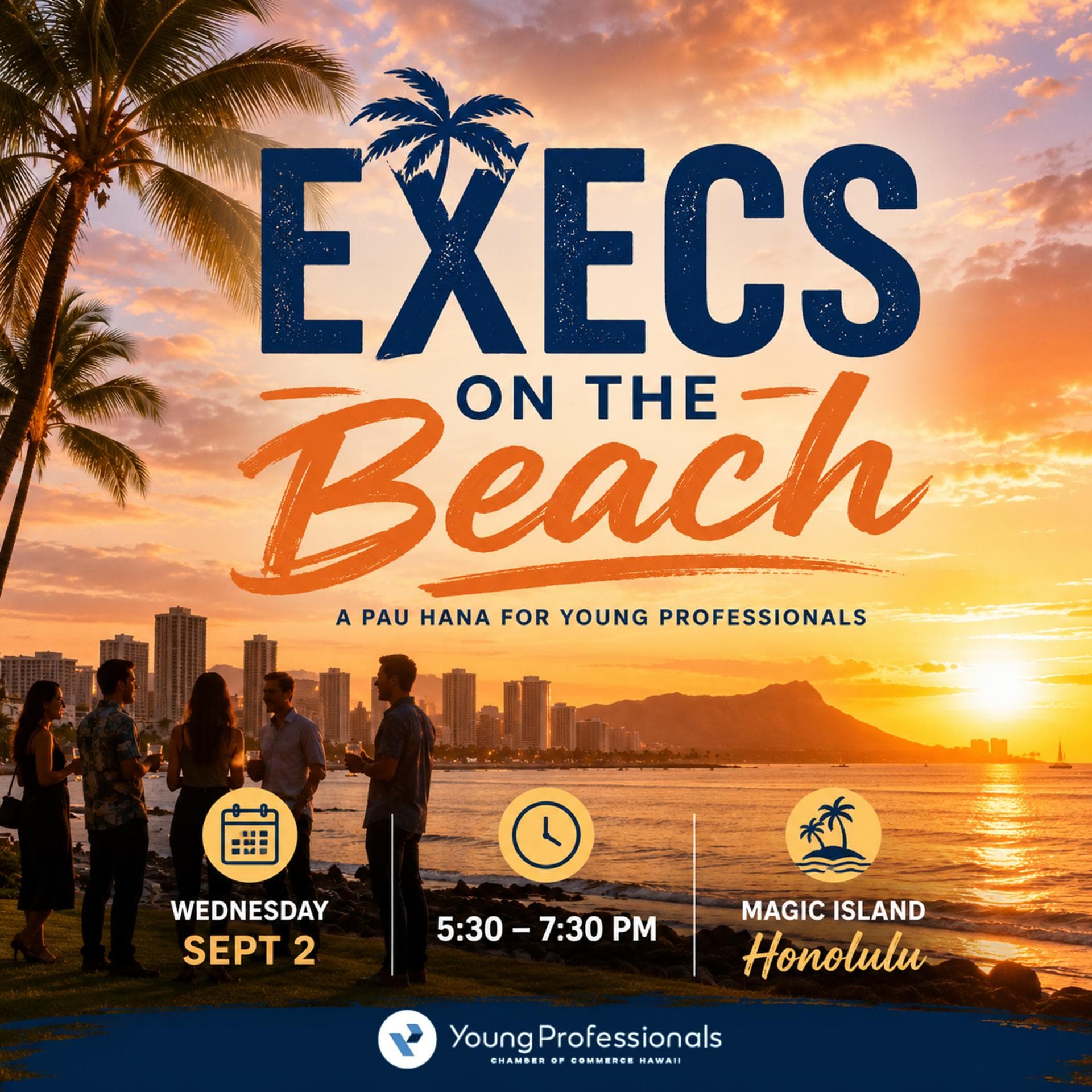 Execs on the Beach