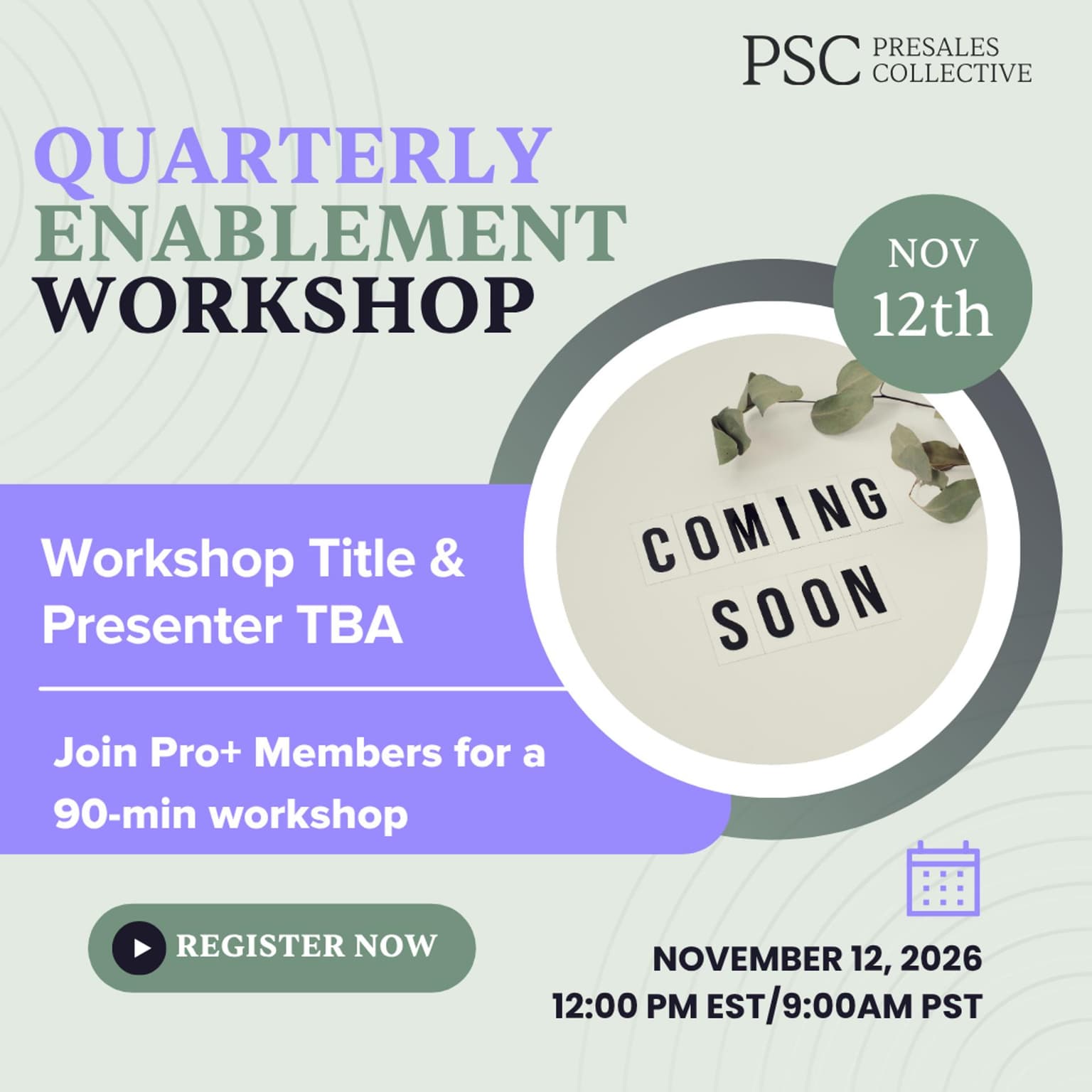 Finish Strong: Q4 Enablement Workshop