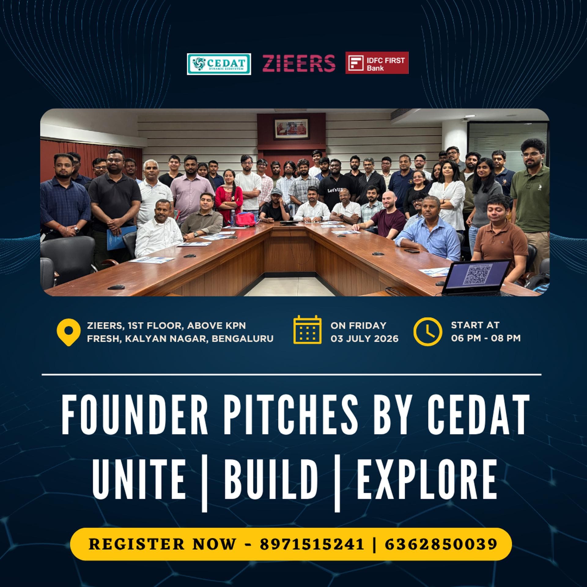 Founder Pitches by CEDAT