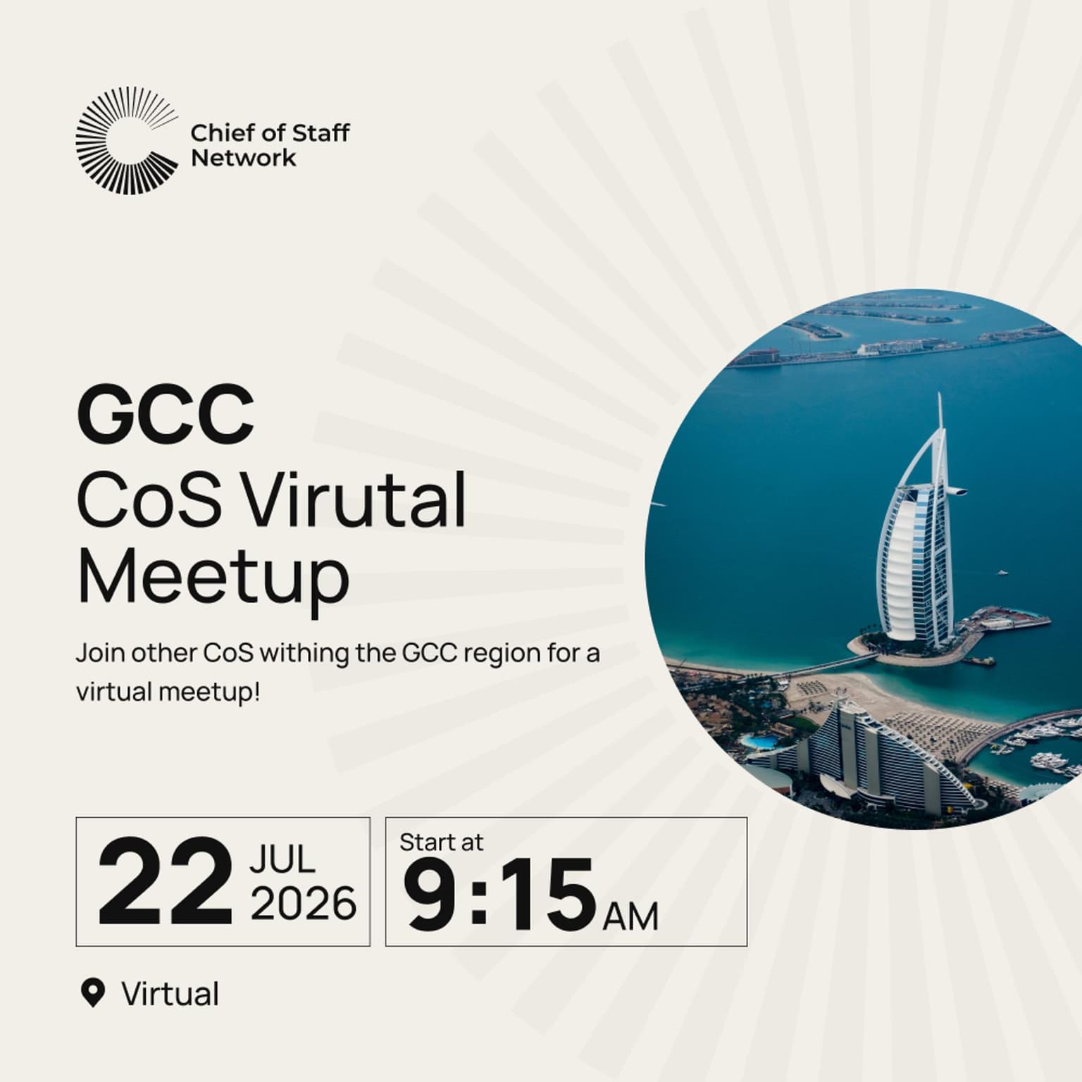 GCC Chief of Staff Virtual Meetup