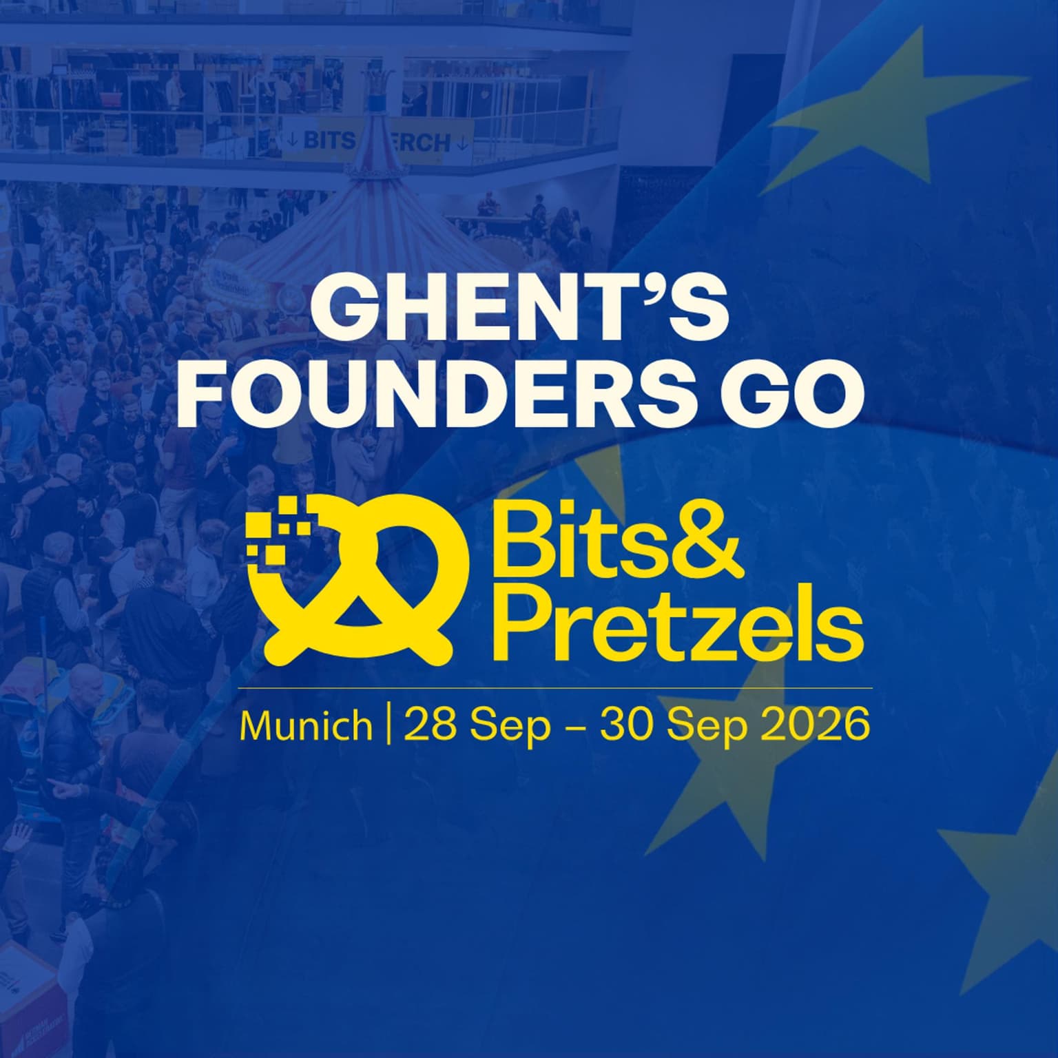 Ghent's founders go Bits & Pretzels 2026