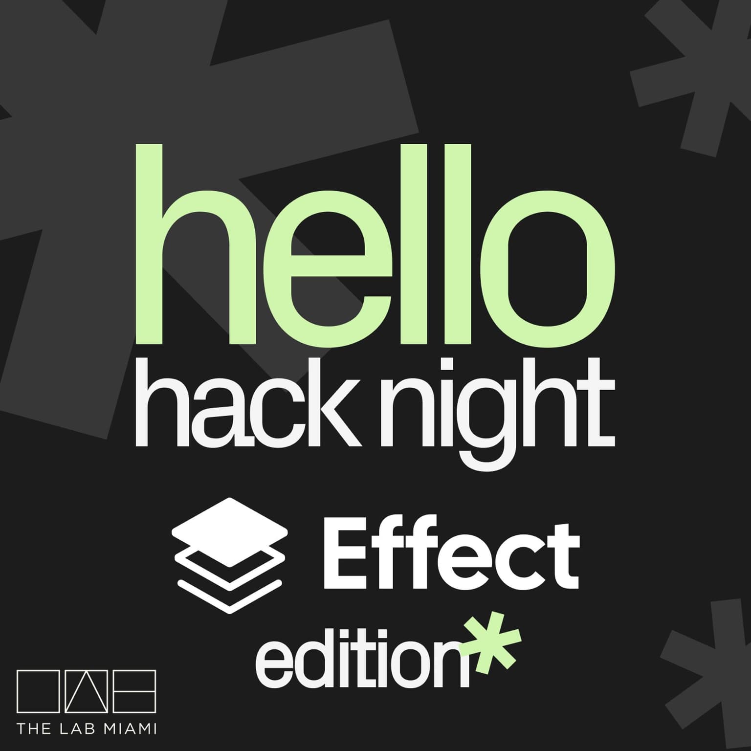 hack night v0.151 - Wynwood - Effect Edition