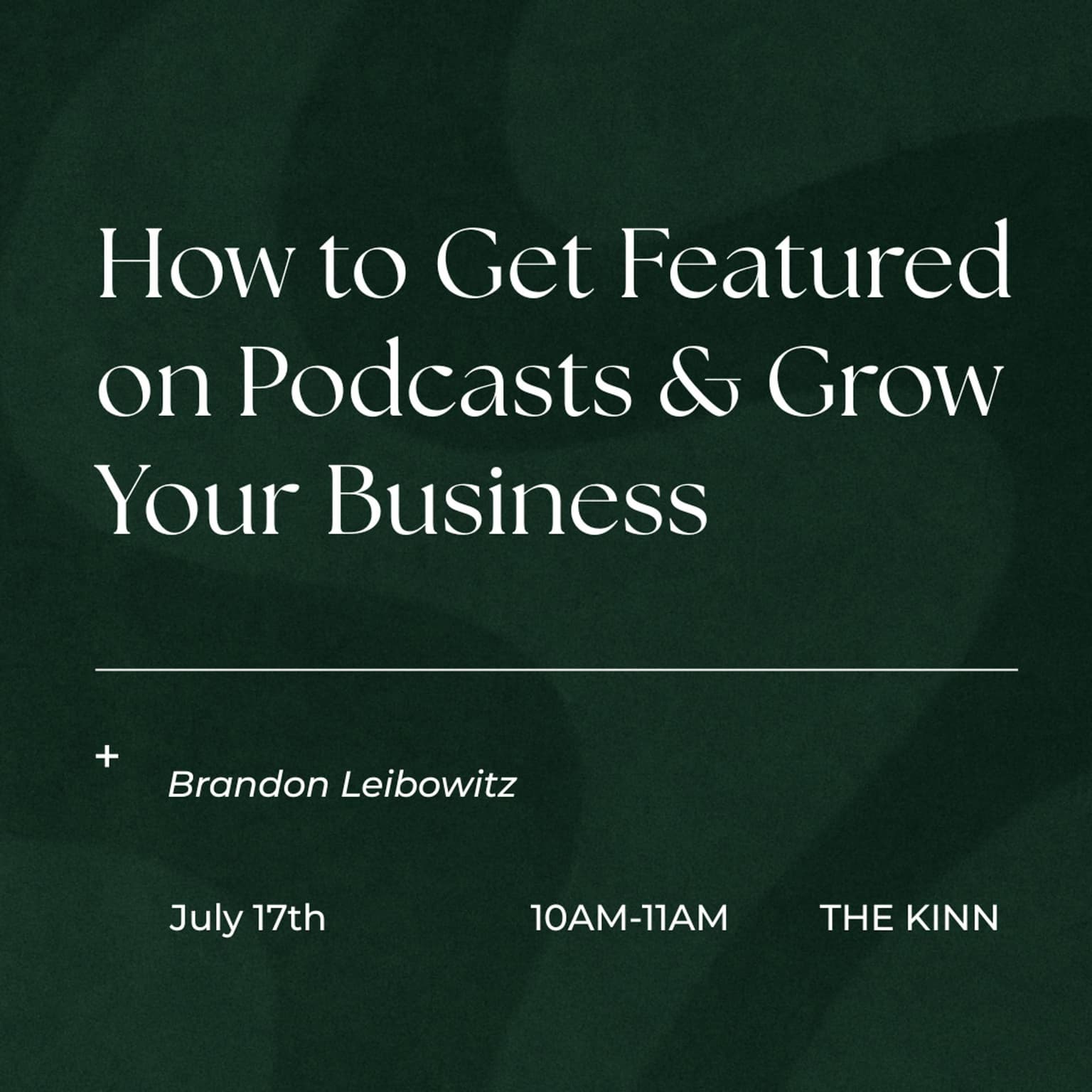 How To Get Featured On Podcasts & Grow Your Business