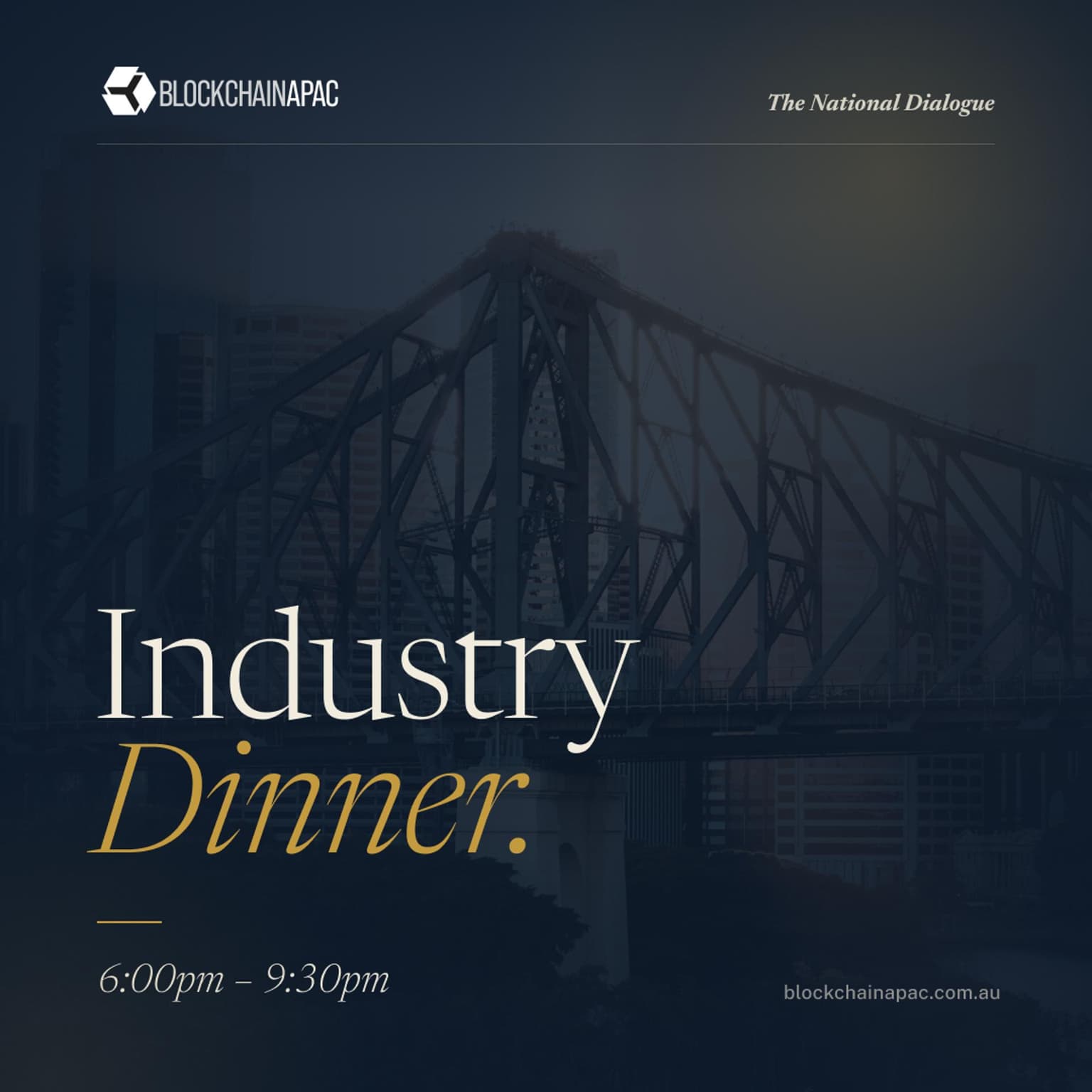 Industry Dinner | The National Dialogue: Brisbane
