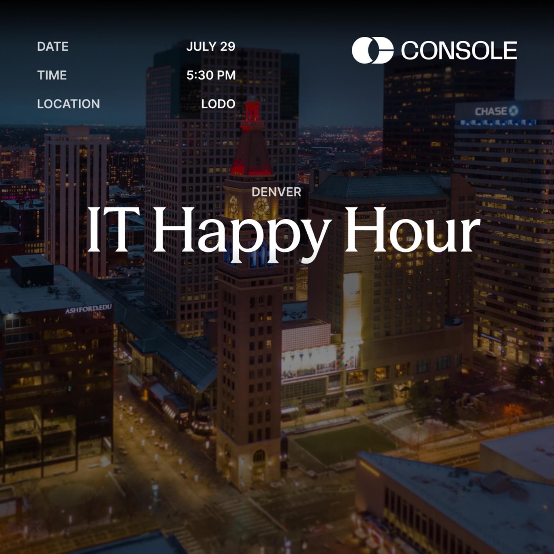 IT & SecOps Mixer with Console