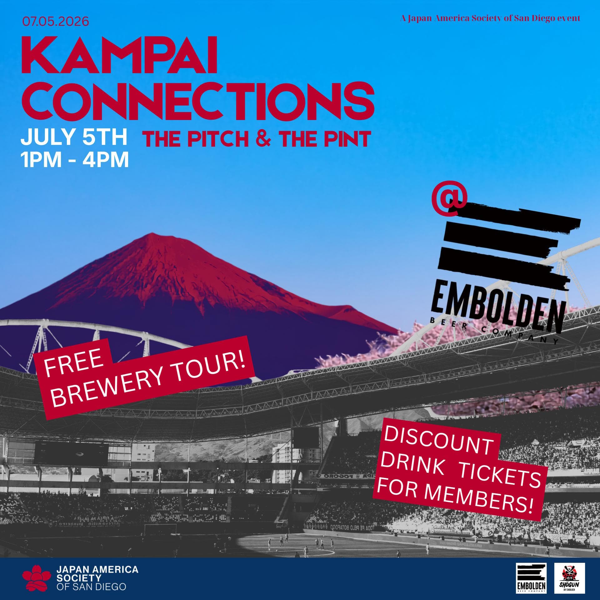 Kampai Connections: The Pitch & The Pint