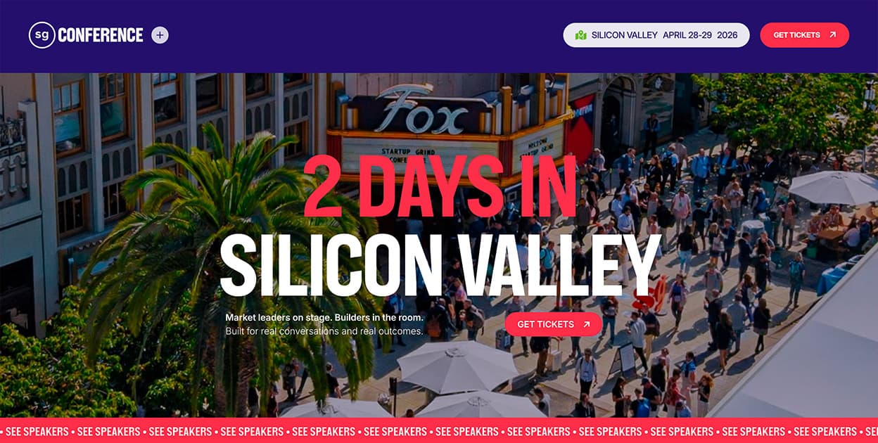 Startup Grind Global Conference 2027