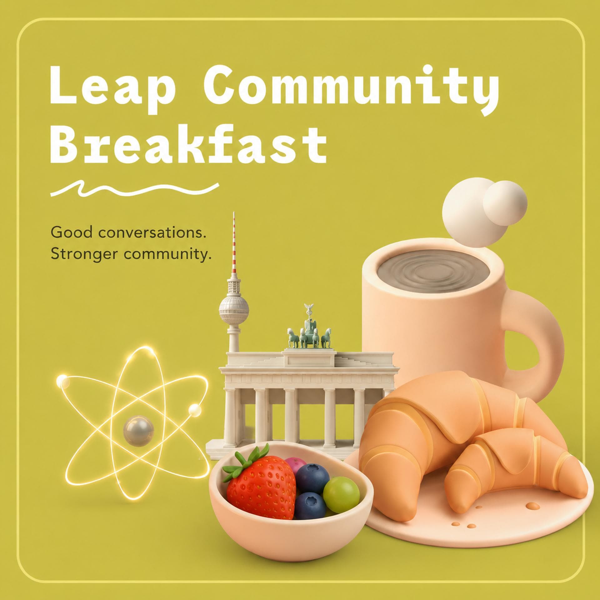 Leap Monthly Breakfast: Connect, Pitch & Innovate ☕️