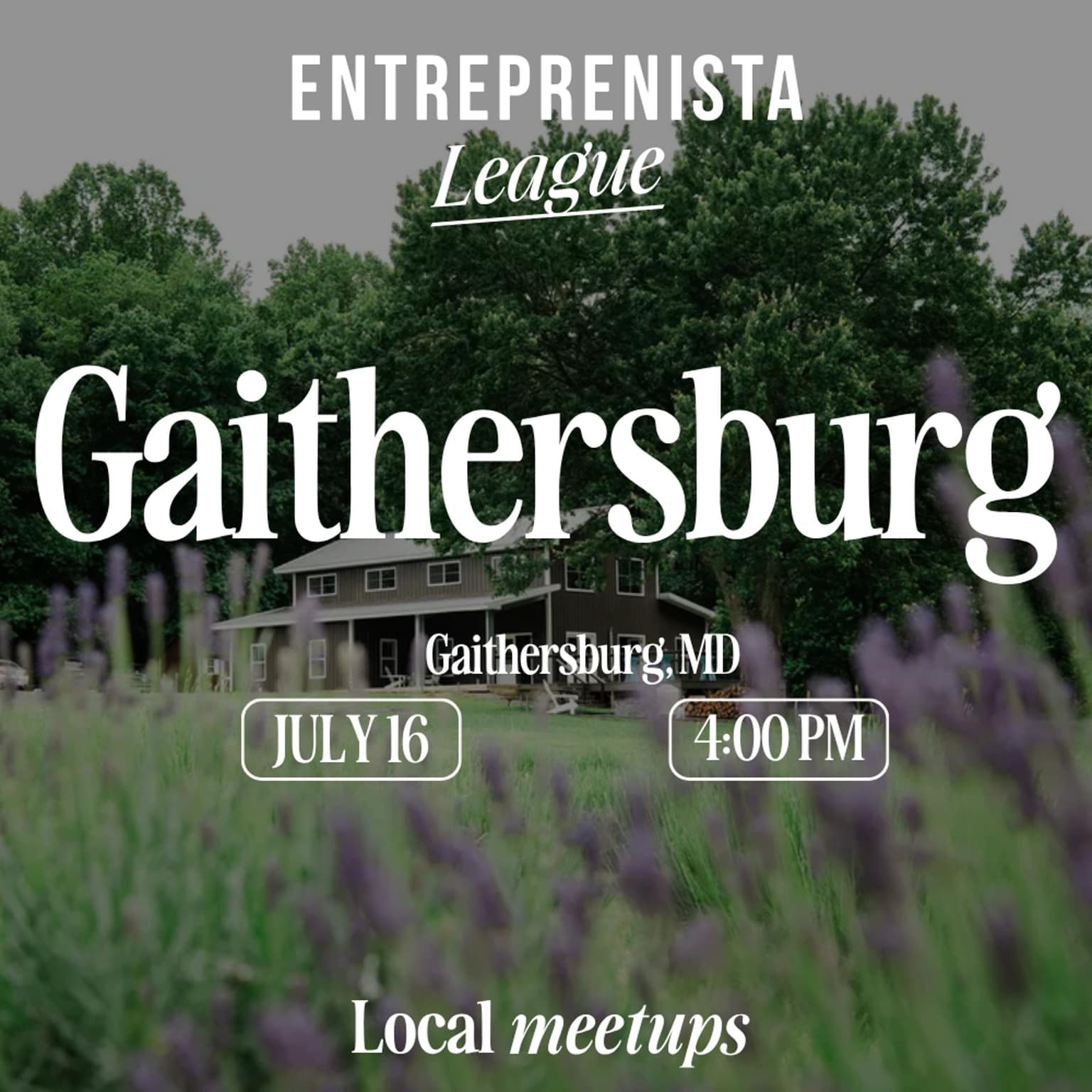 Local Meetup in Gaithersburg, MD!