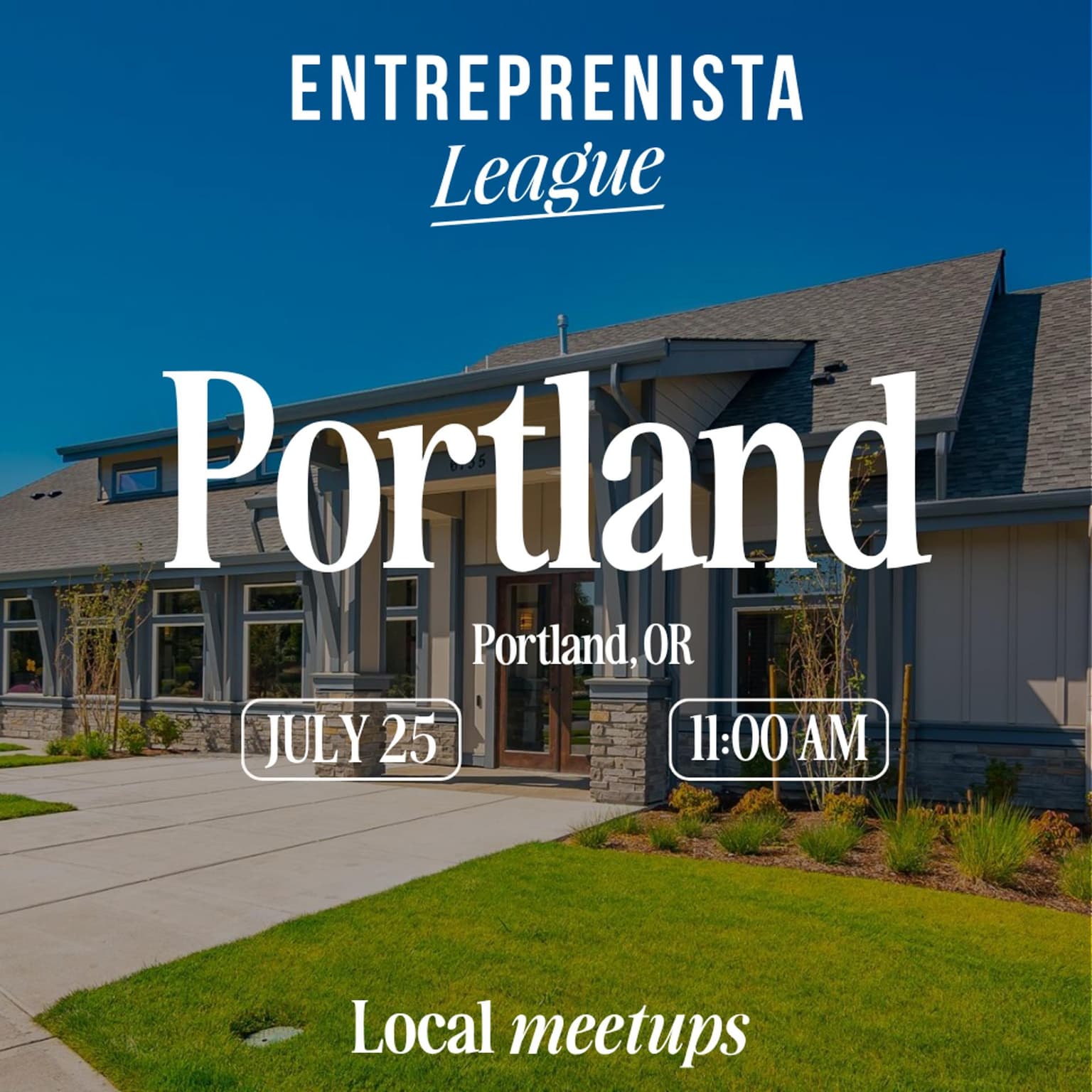 Local Meetup in Portland, OR!