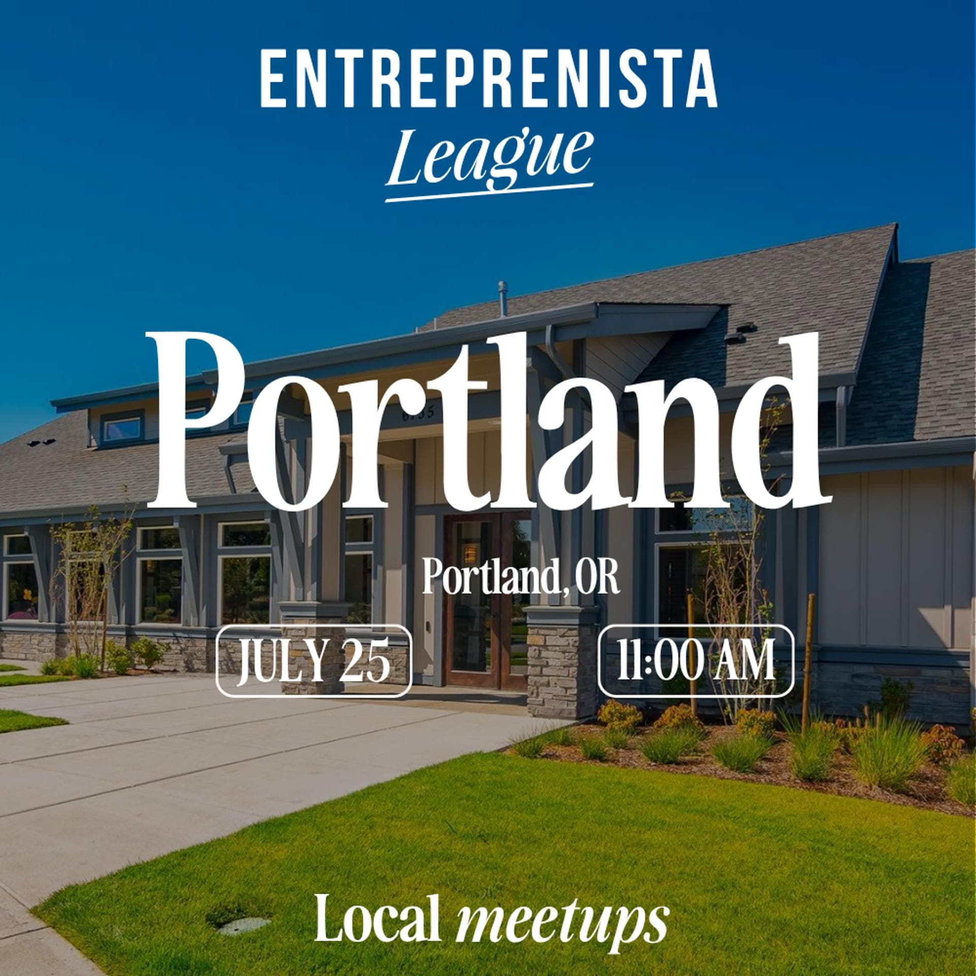 Local Meetup in Portland, OR!
