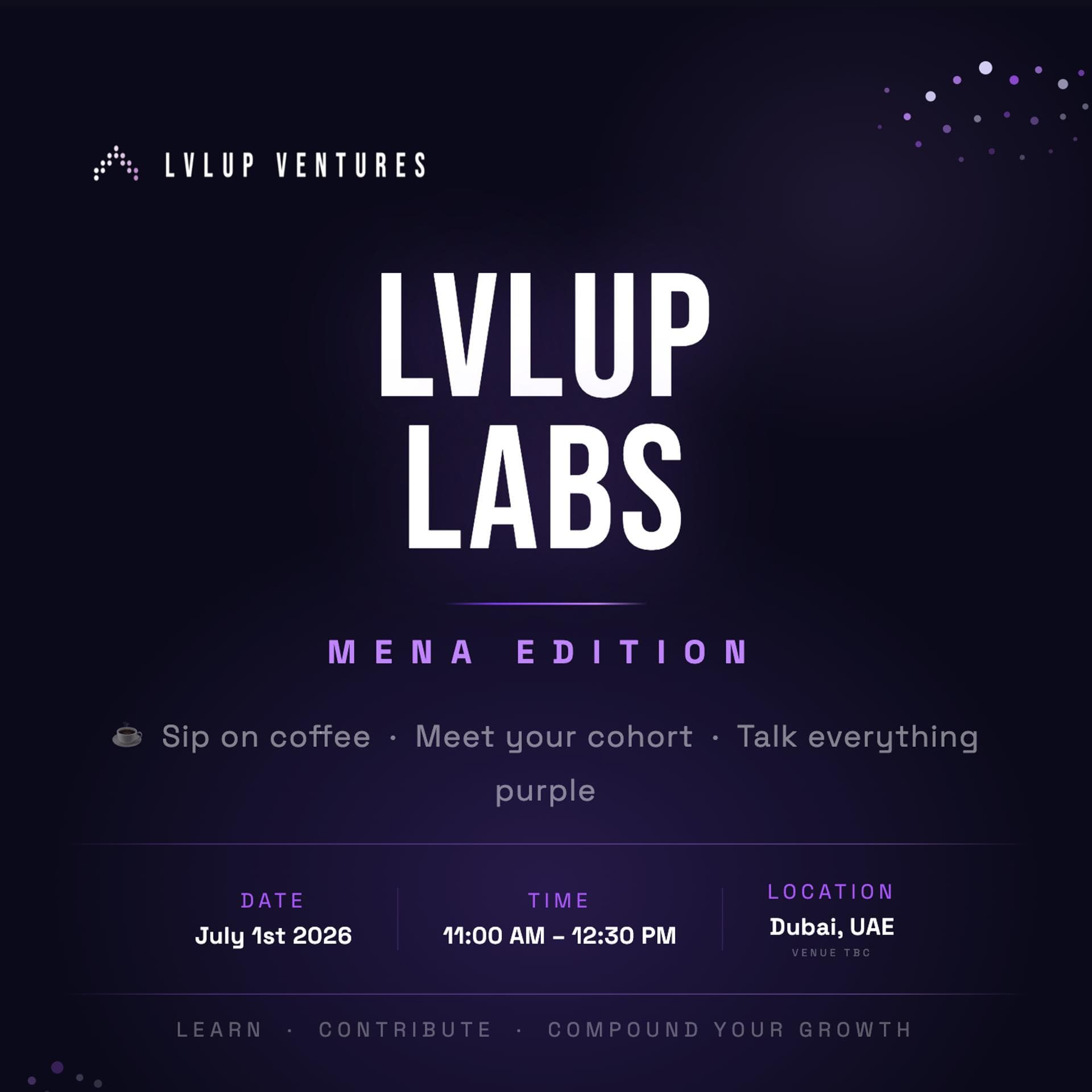 LvlUp Ventures - MENA edition