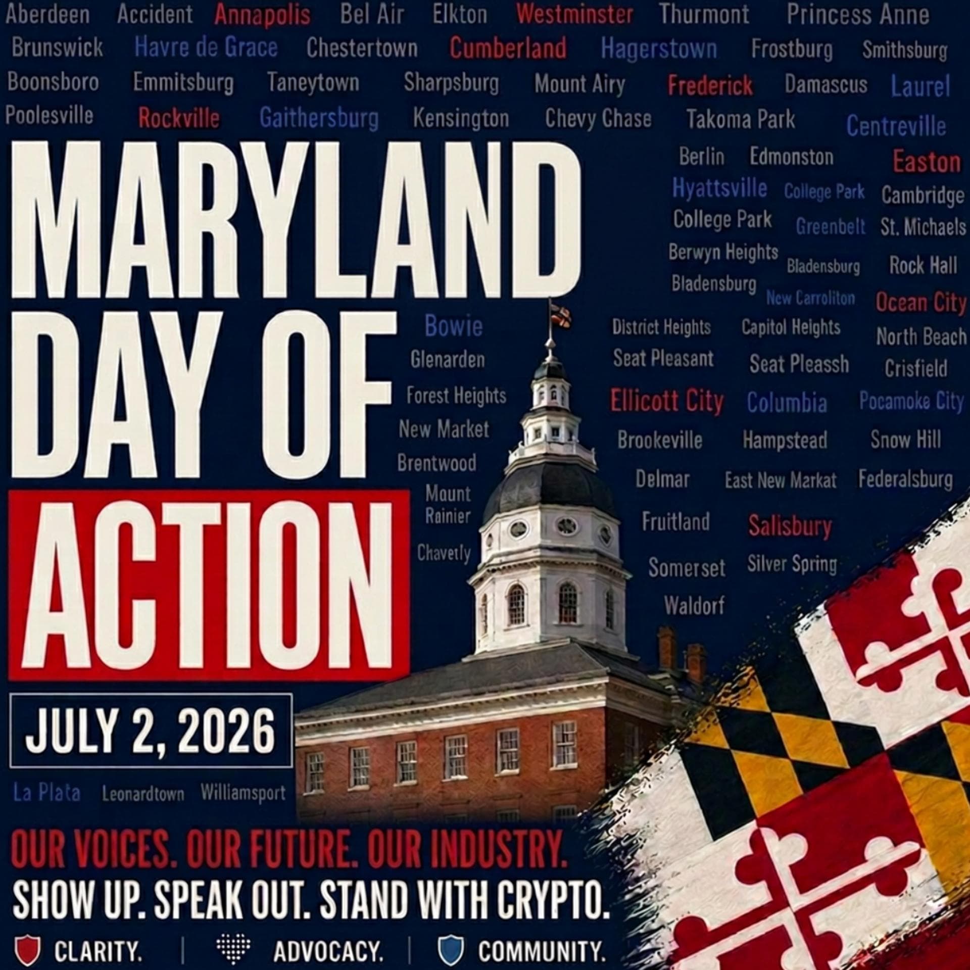 Maryland Day of Action for Crypto Clarity