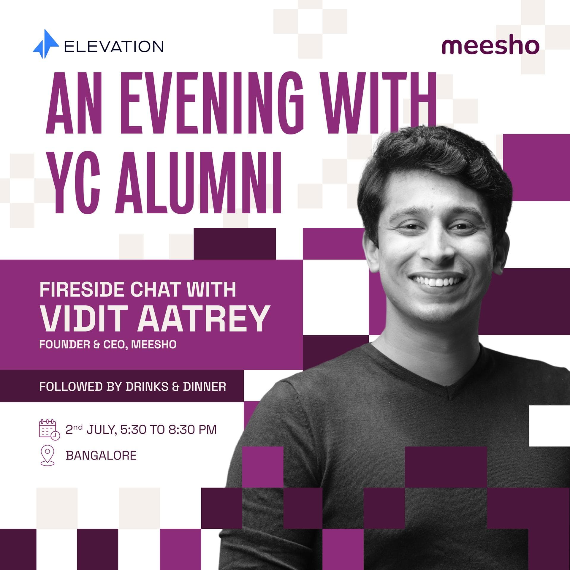 Meesho x Elevation Capital: An evening with YC Alumni
