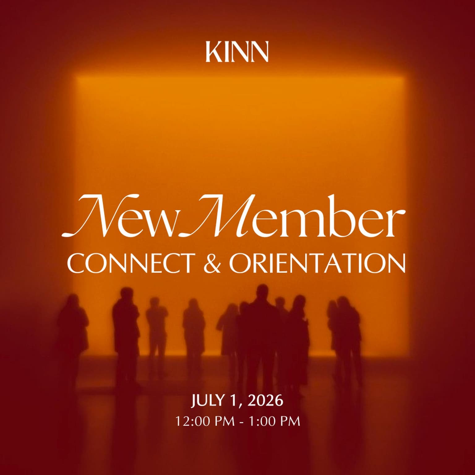 New Member Connect & Orientation