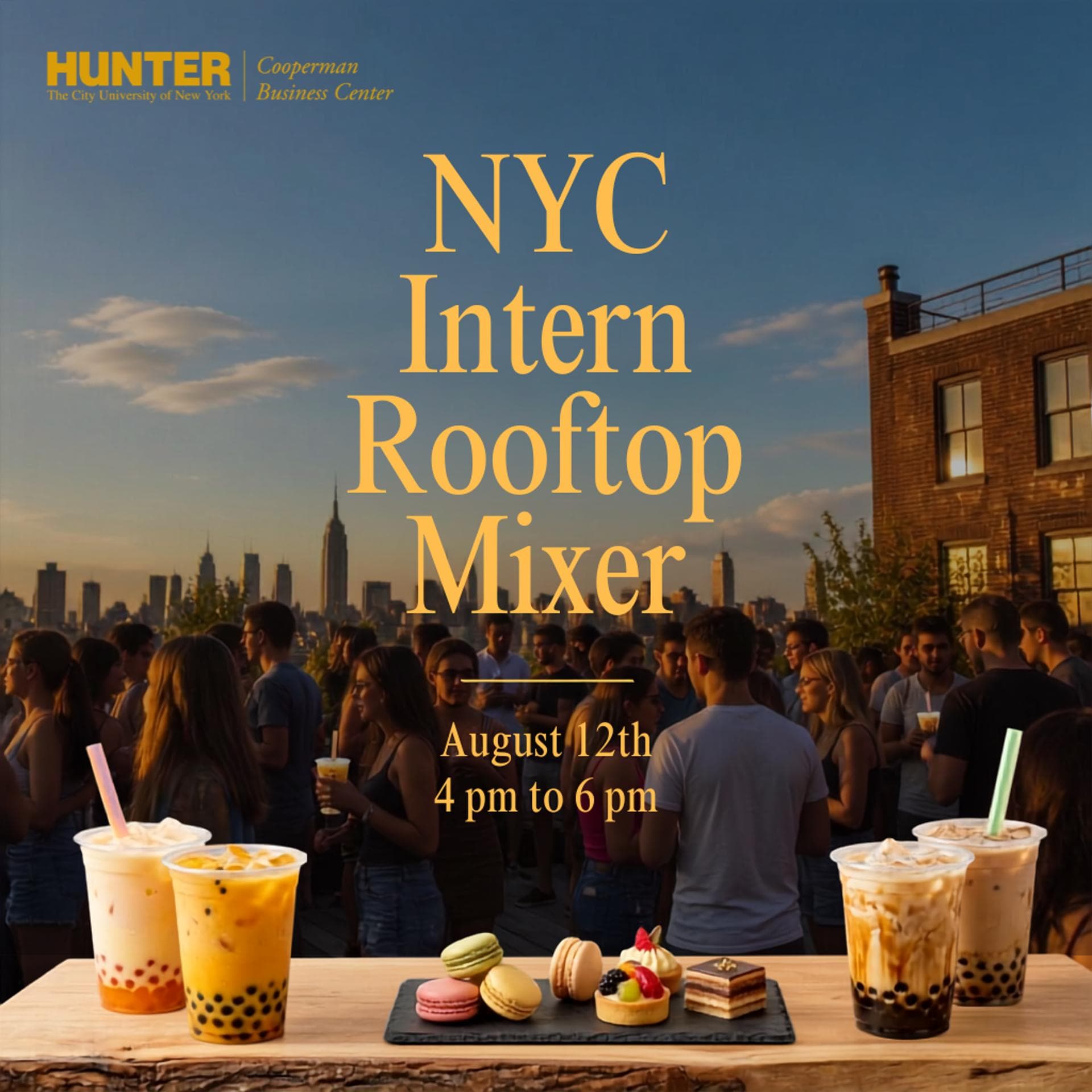NYC Intern Rooftop Mixer