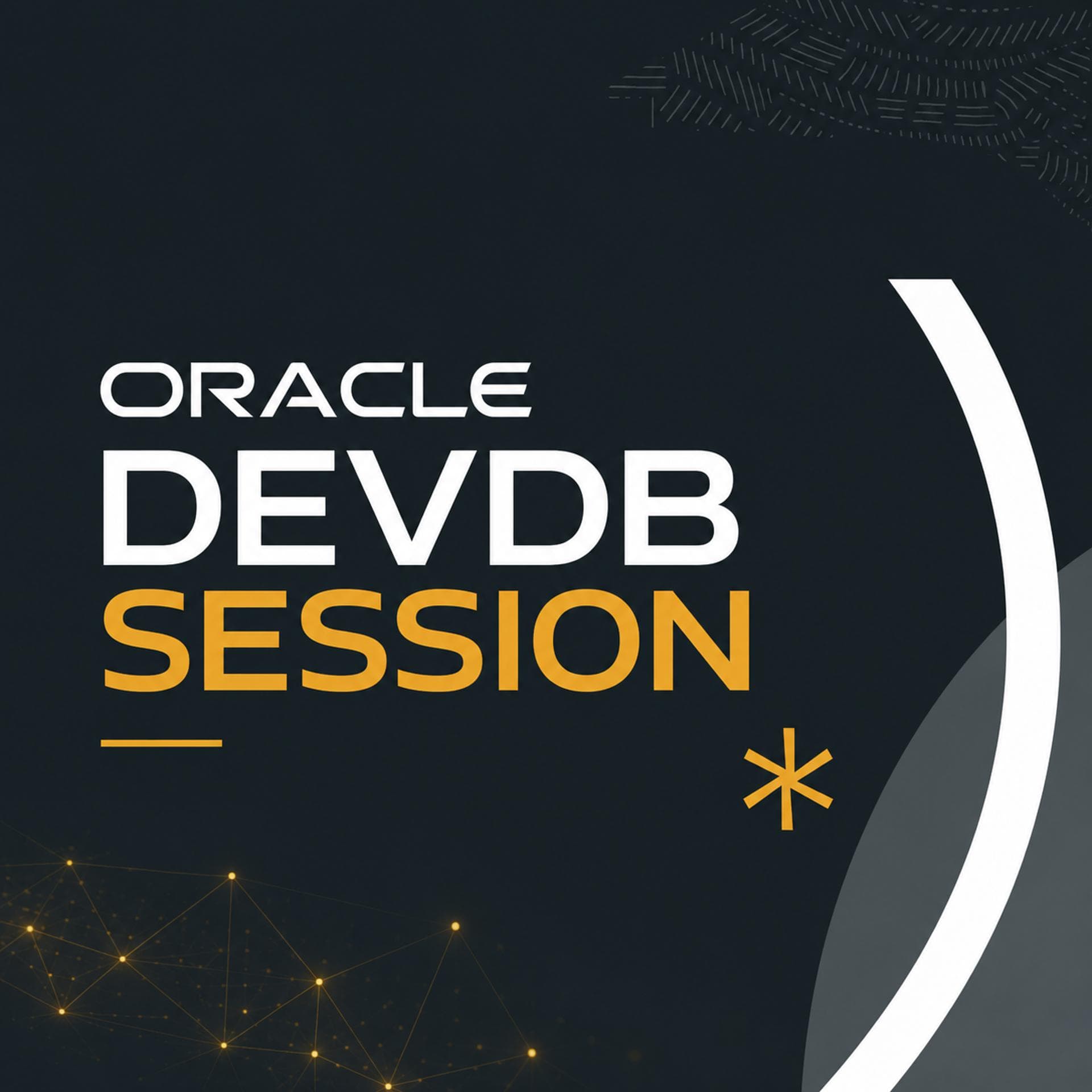 Oracle DevDB Session