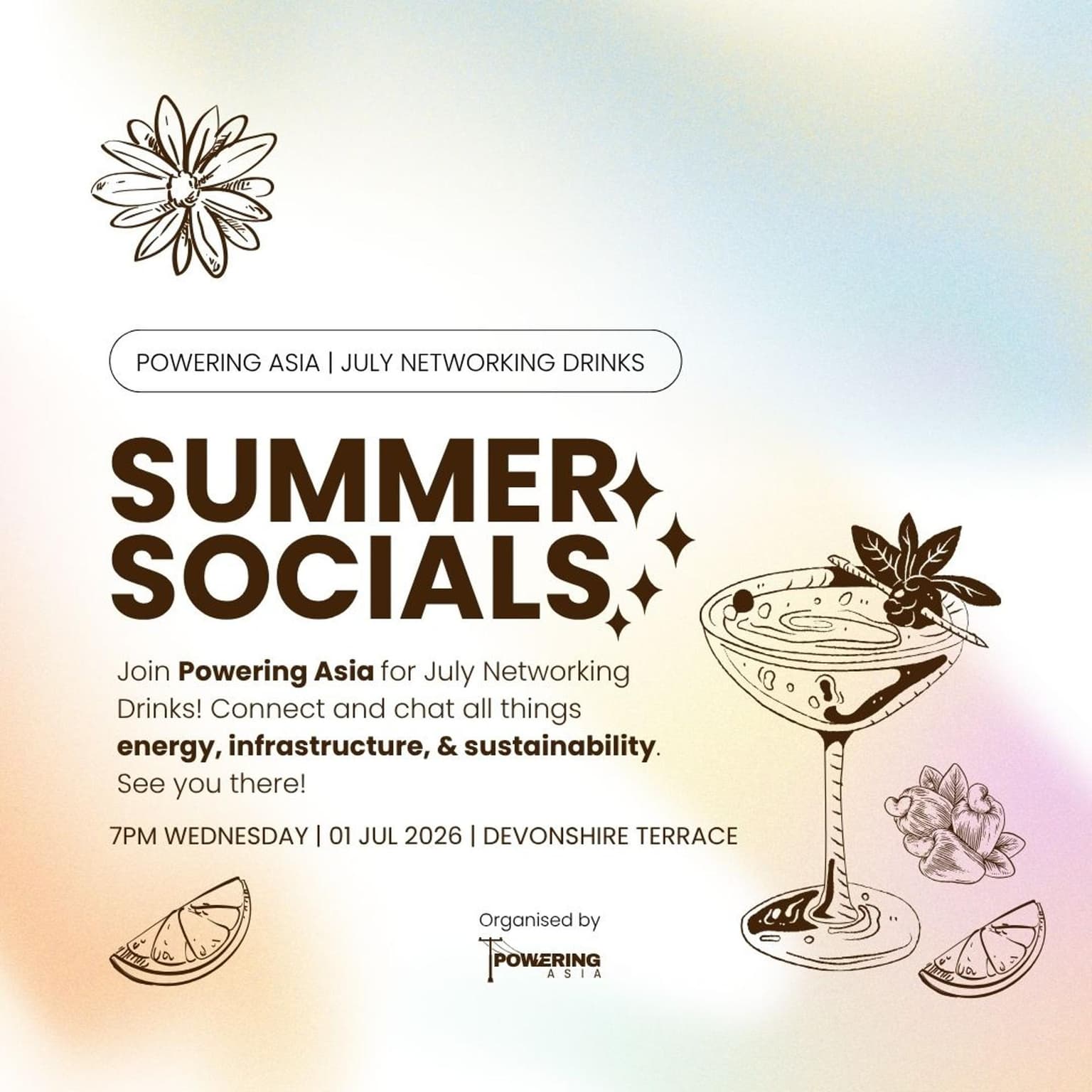Powering Asia - Summer Networking Drinks #9