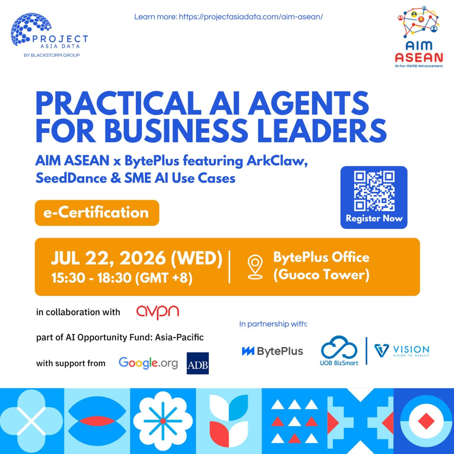 Practical AI Agents for Business Leaders - AIM ASEAN Certification X BytePlus