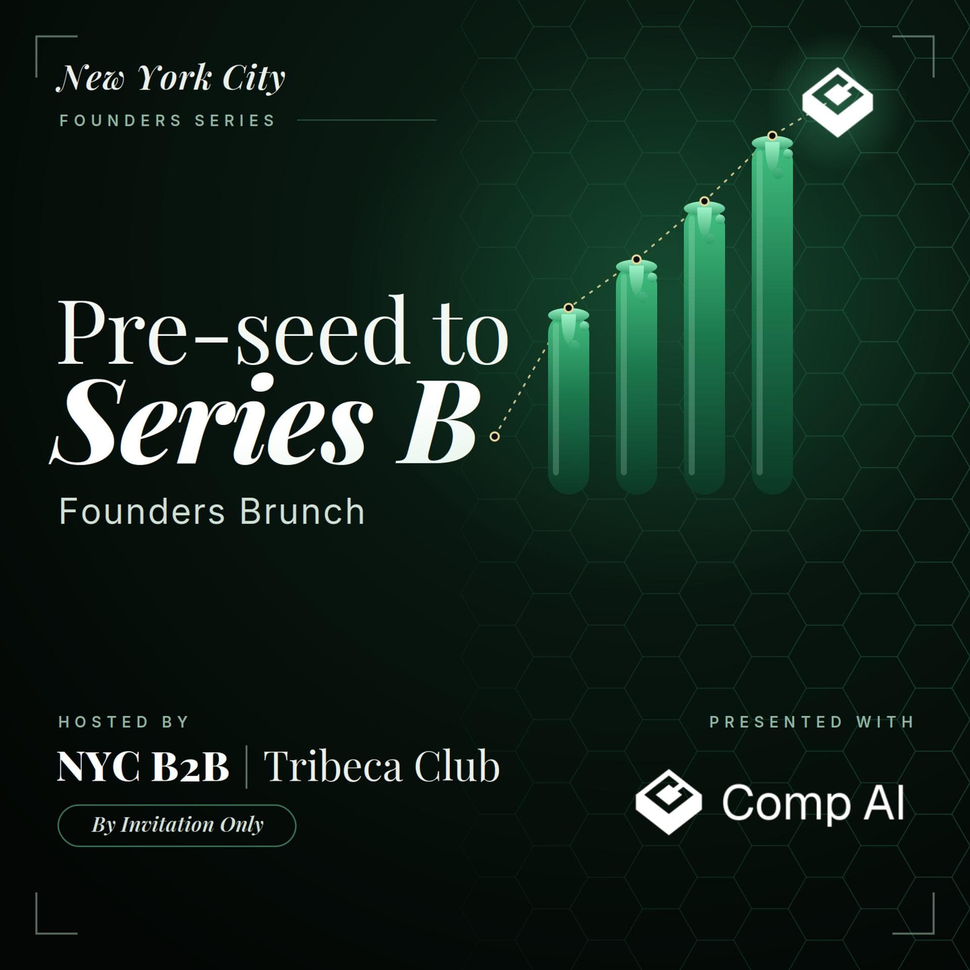 Pre-Seed → Series B Founder Brunch with Comp AI