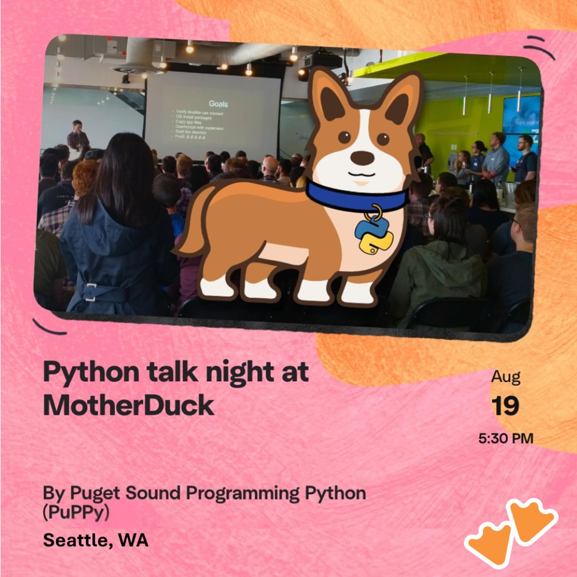 Python talk night at MotherDuck