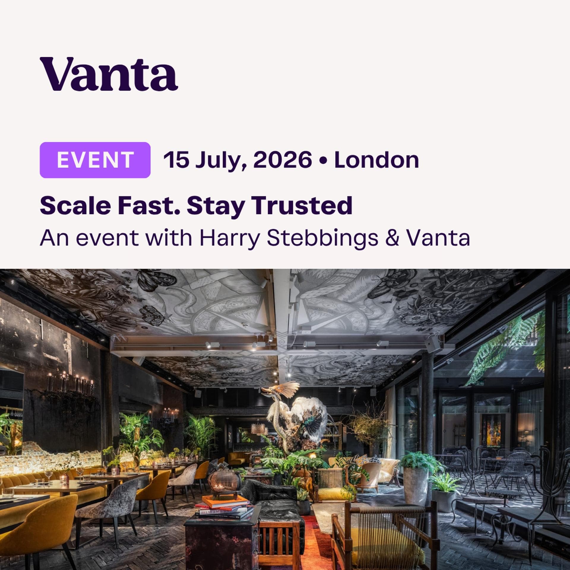 Scale Fast. Stay Trusted. With Harry Stebbings
