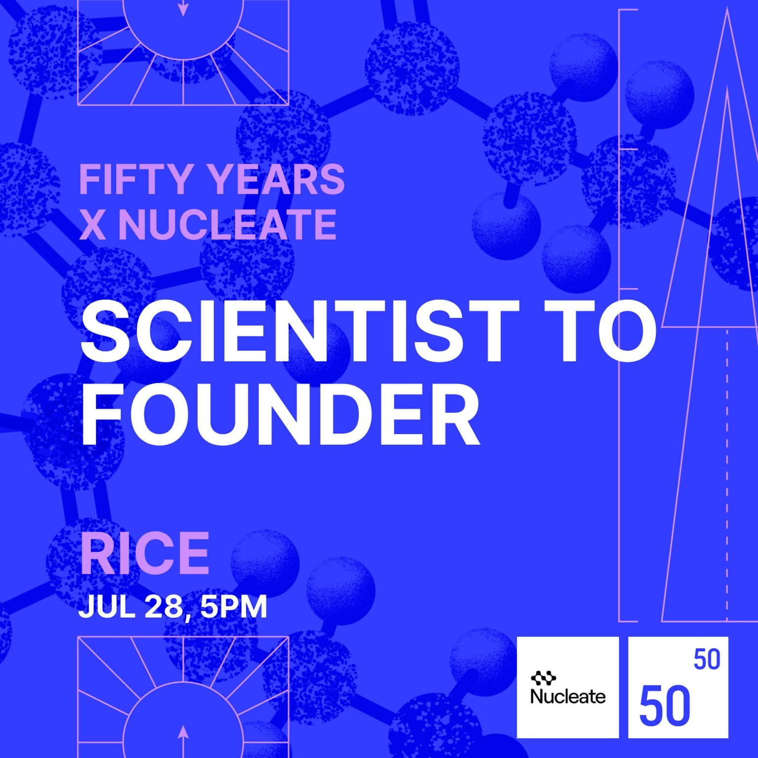 Scientist to Founder by Fifty Years