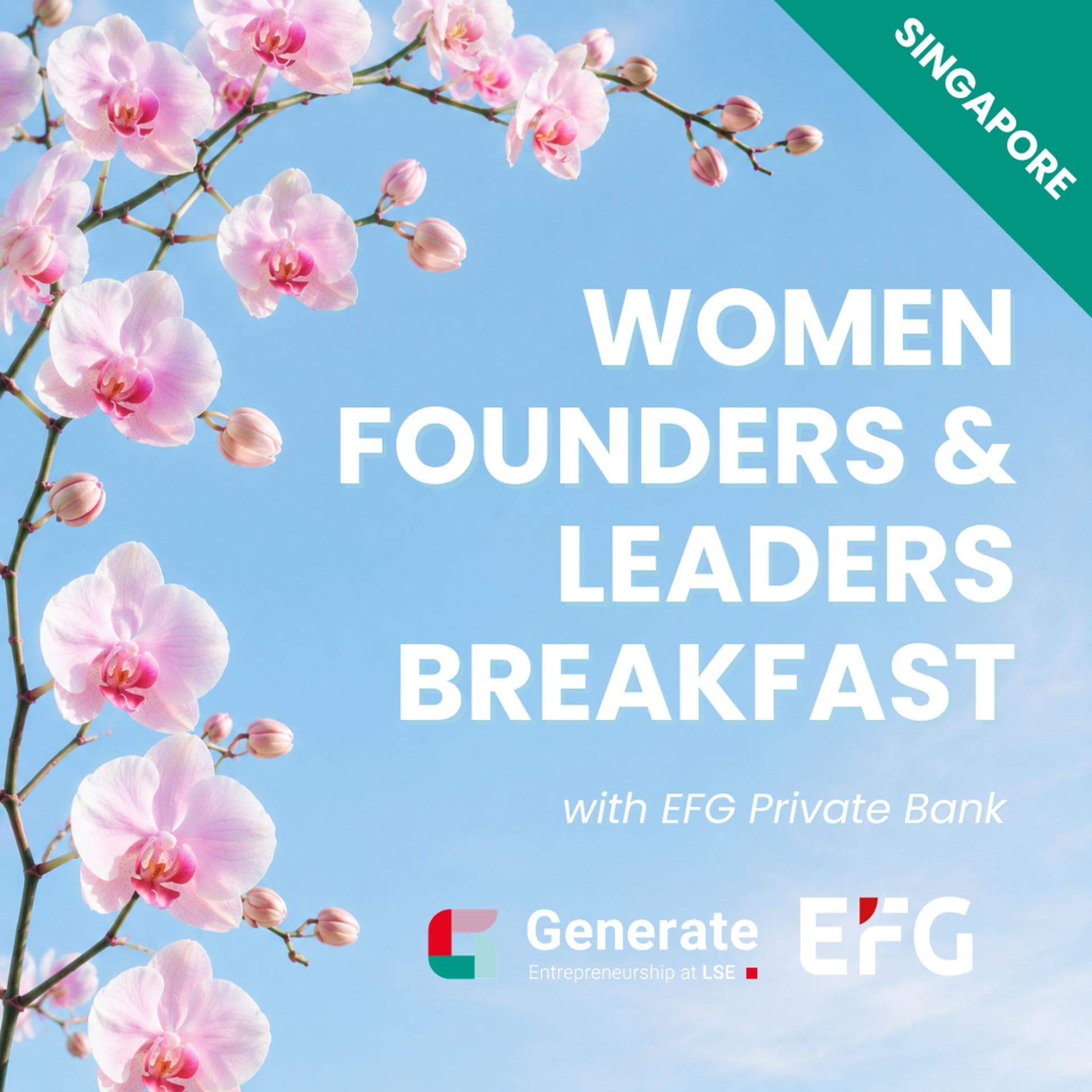 Singapore Women Founders & Leaders Breakfast