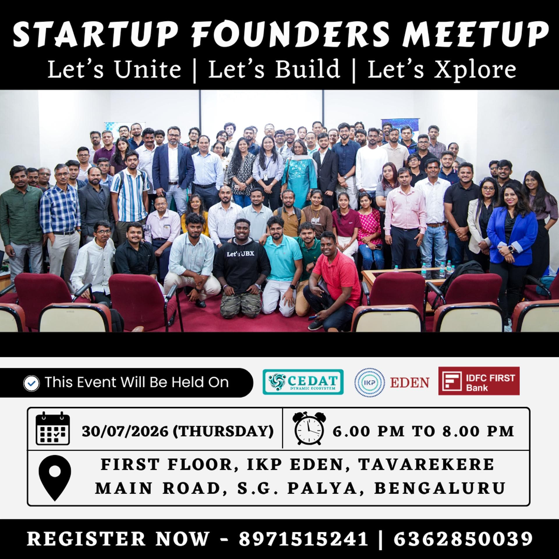 Startup Founders Meetup by CEDAT
