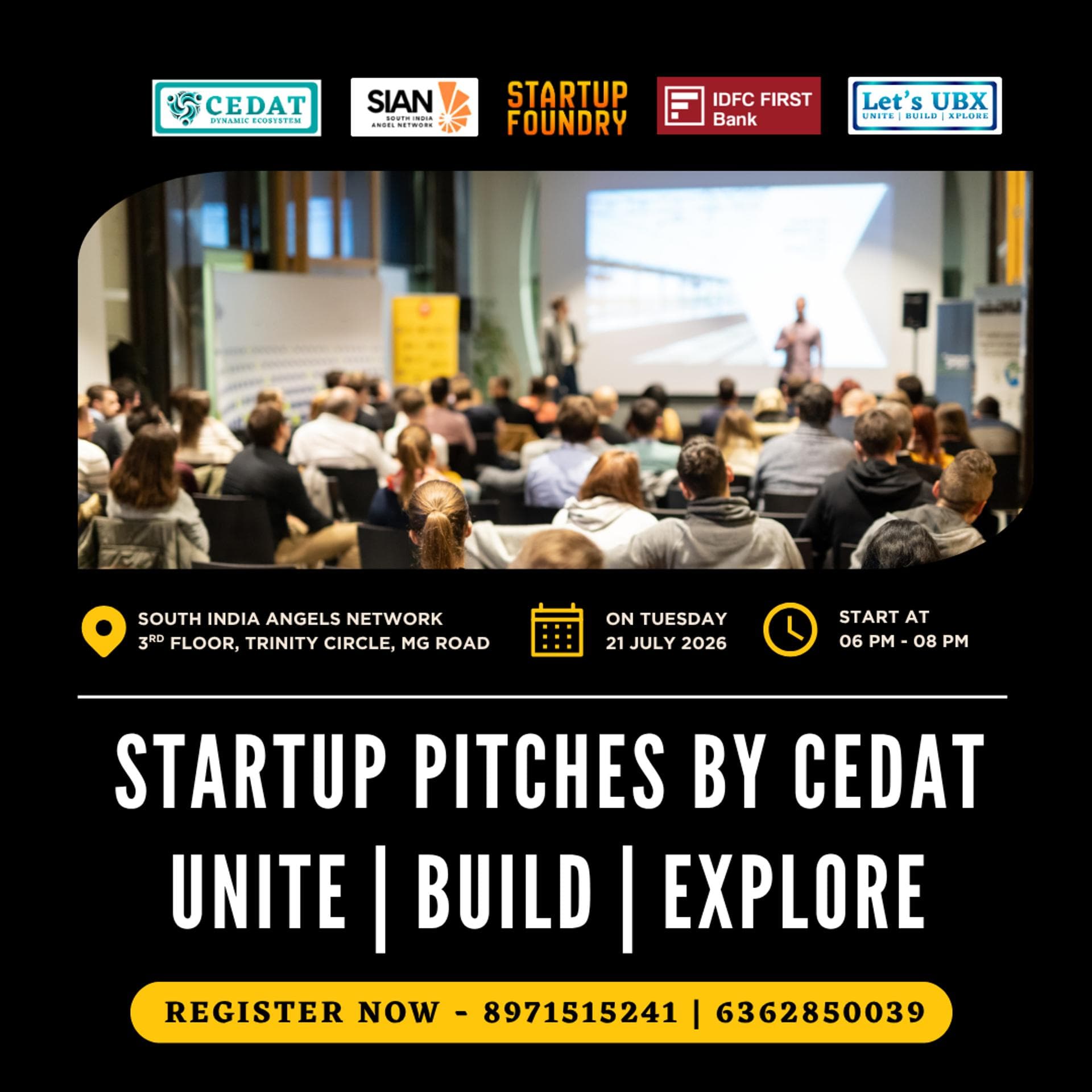 Startup Pitches by CEDAT